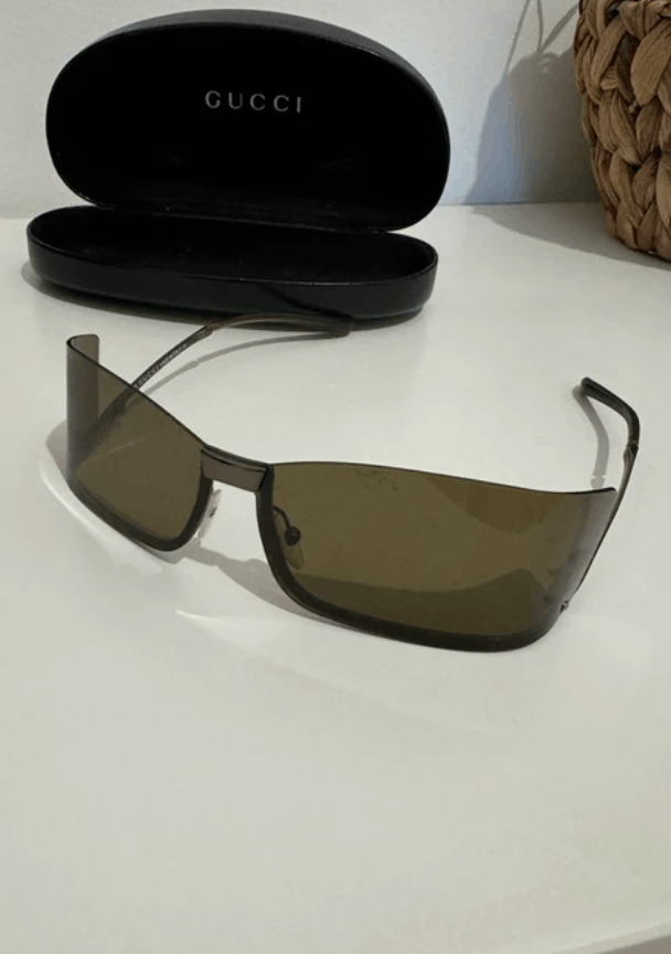 Gucci Gucci Sunglasses 🇺🇸 TAX FREE GG Mask Shield Sport Bike Size ONE SIZE - 2 Thumbnail
