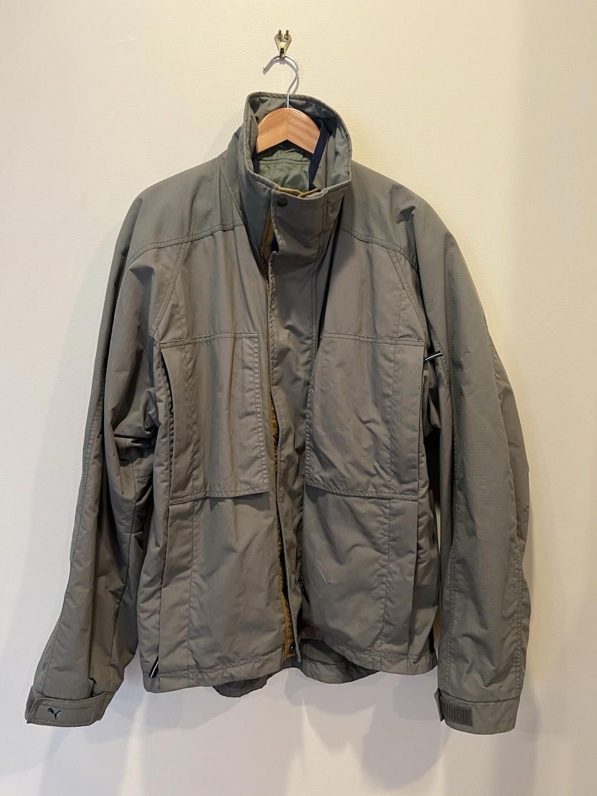 Puma Puma Mens Insulated Utility Jacket Gray Full Zip Lightweight Size US L / EU 52-54 / 3 - 1 Thumbnail