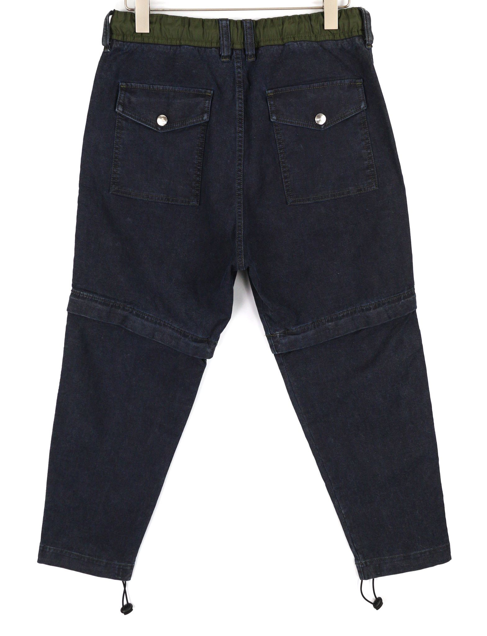 Diesel D-EVERI-NE JOGG 009BI W30 Elastic Waist Jeans 40213 Size US 30 / EU 46 - 3 Thumbnail