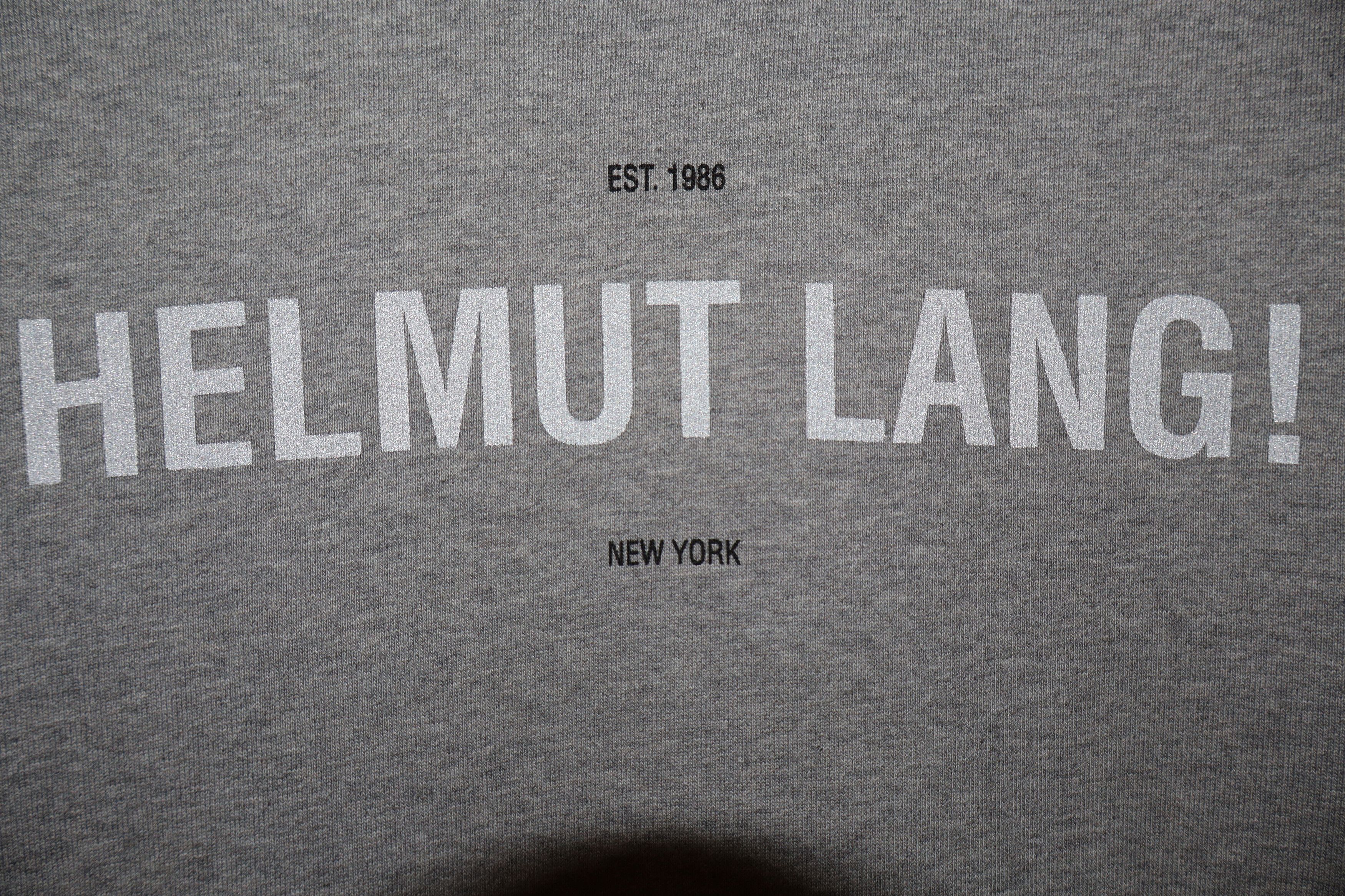 Helmut Lang Logo print hoodie Size US M / EU 48-50 / 2 - 6 Thumbnail