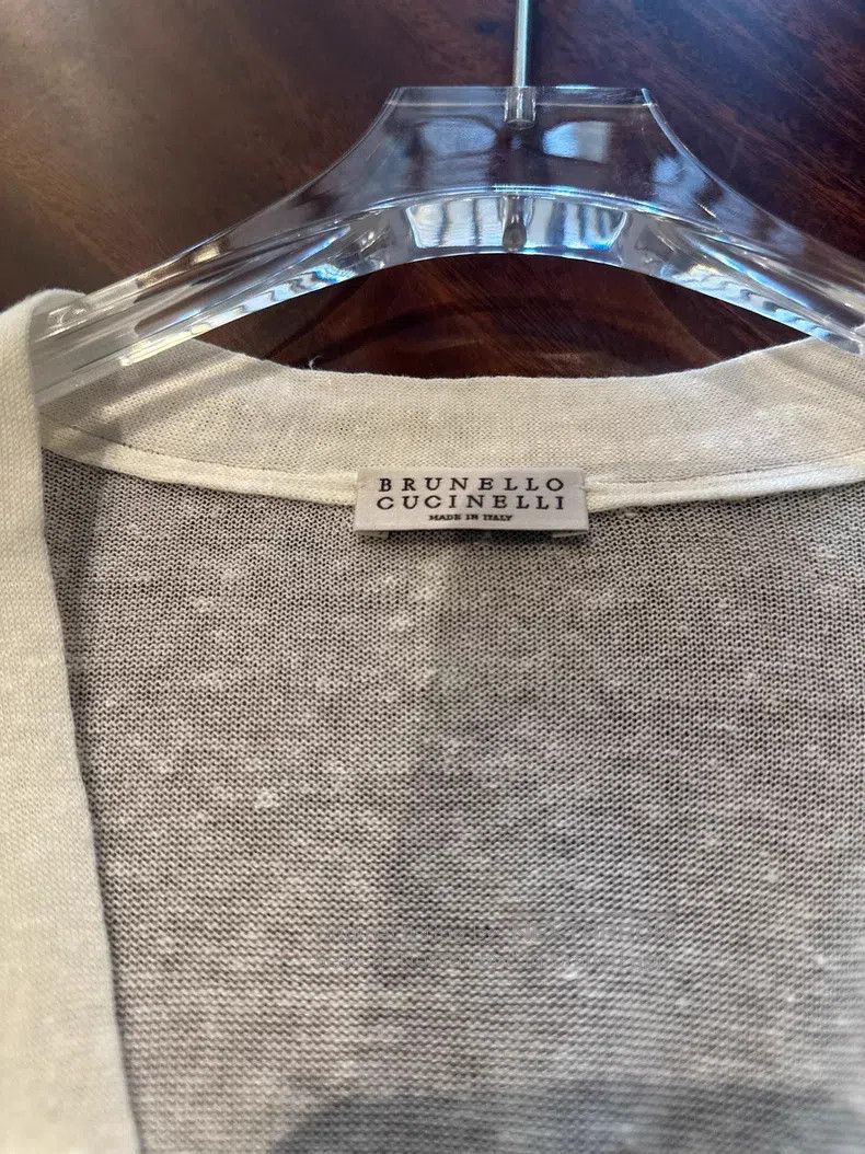 Brunello Cucinelli Brunello Cucinelli Sequined sweater cardigan. Size XS / US 0-2 / IT 36-38 - 6 Thumbnail