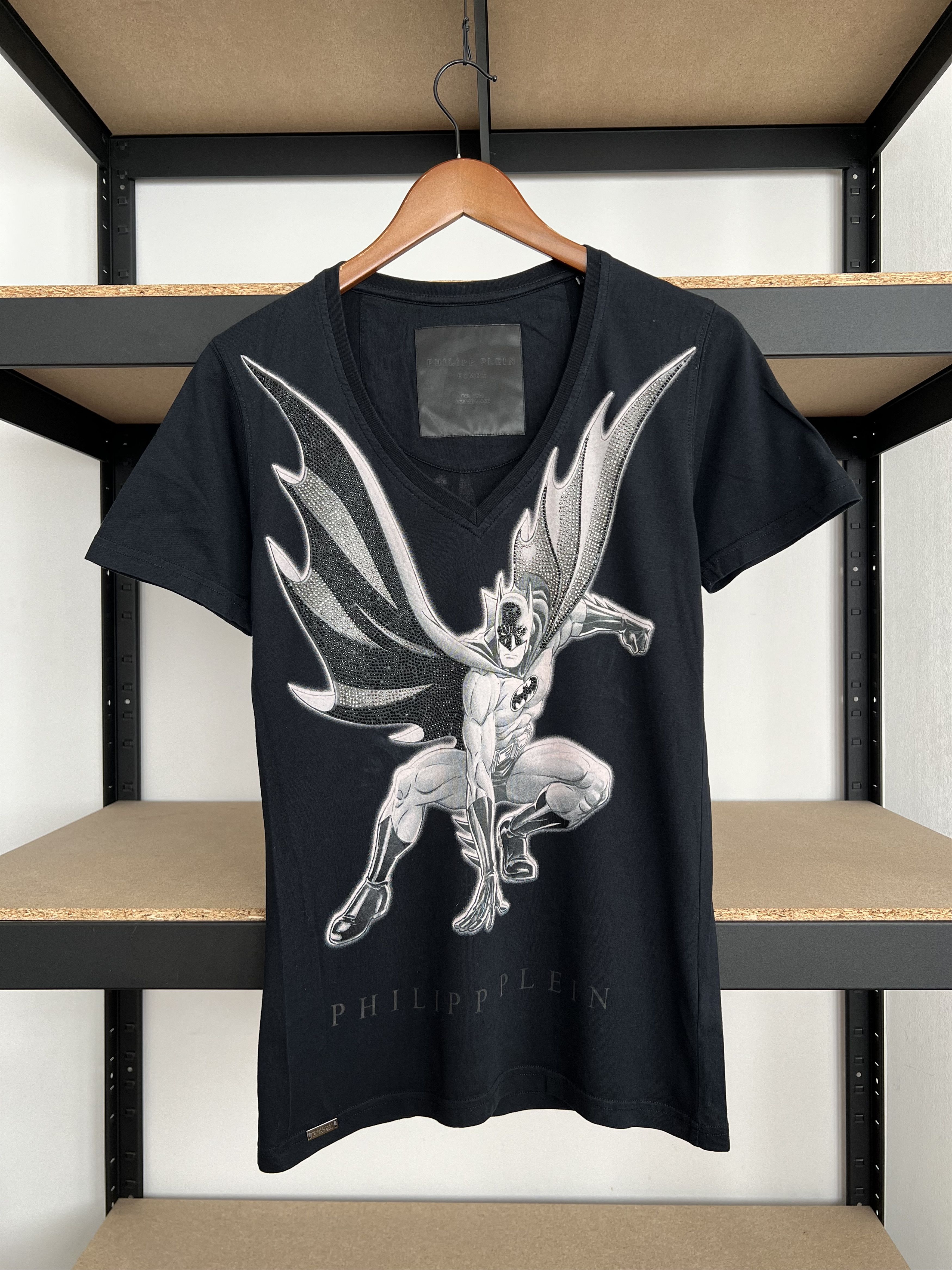 Philipp Plein Vintage 2013 Philipp Plein Batman Dc Comics T-shirt Size L / US 10 / IT 46 - 1 Thumbnail