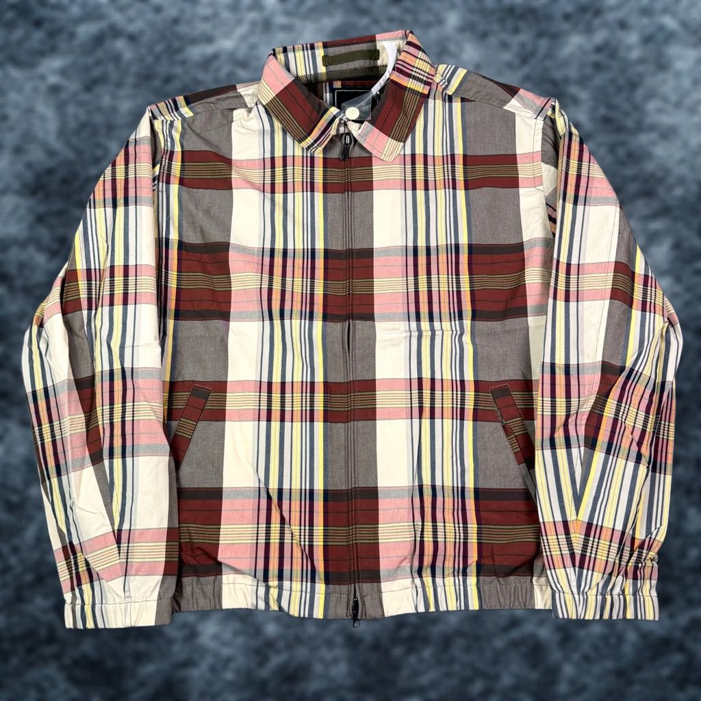 Todd Snyder Todd Snyder Plaid Club Jacket Mens XL Multicolor Full Zip Bomber Chinstrap NEW Size US XL / EU 56 / 4 - 1 Thumbnail