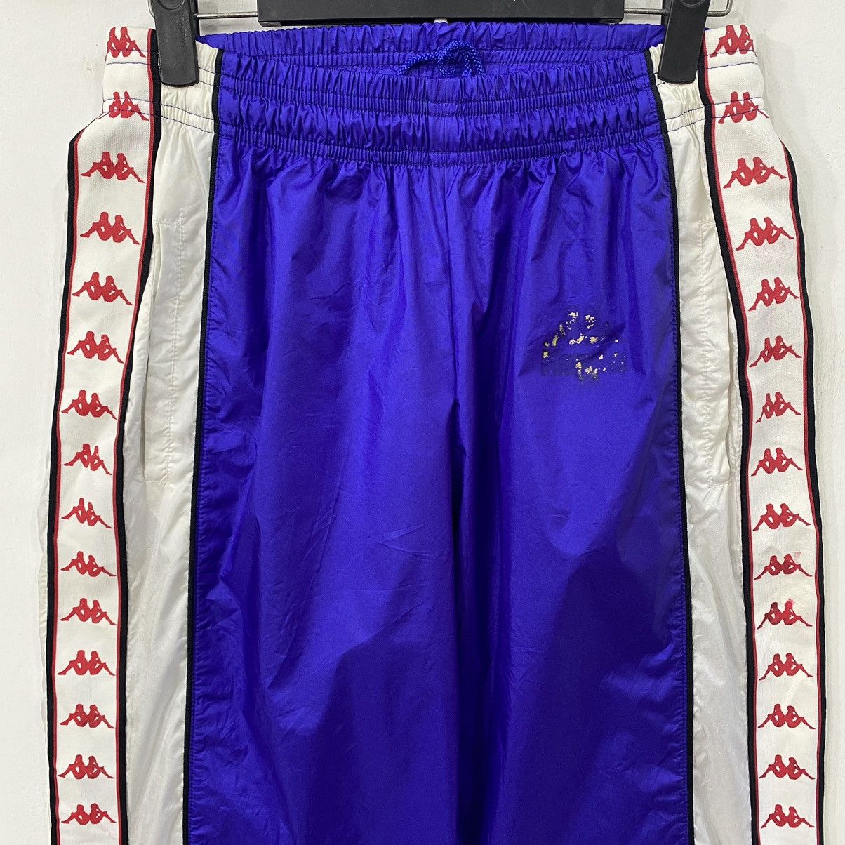 Kappa 💥VINTAGE KAPPA sweatpant streetwear side tape indigo pants Size US 30 / EU 46 - 3 Thumbnail