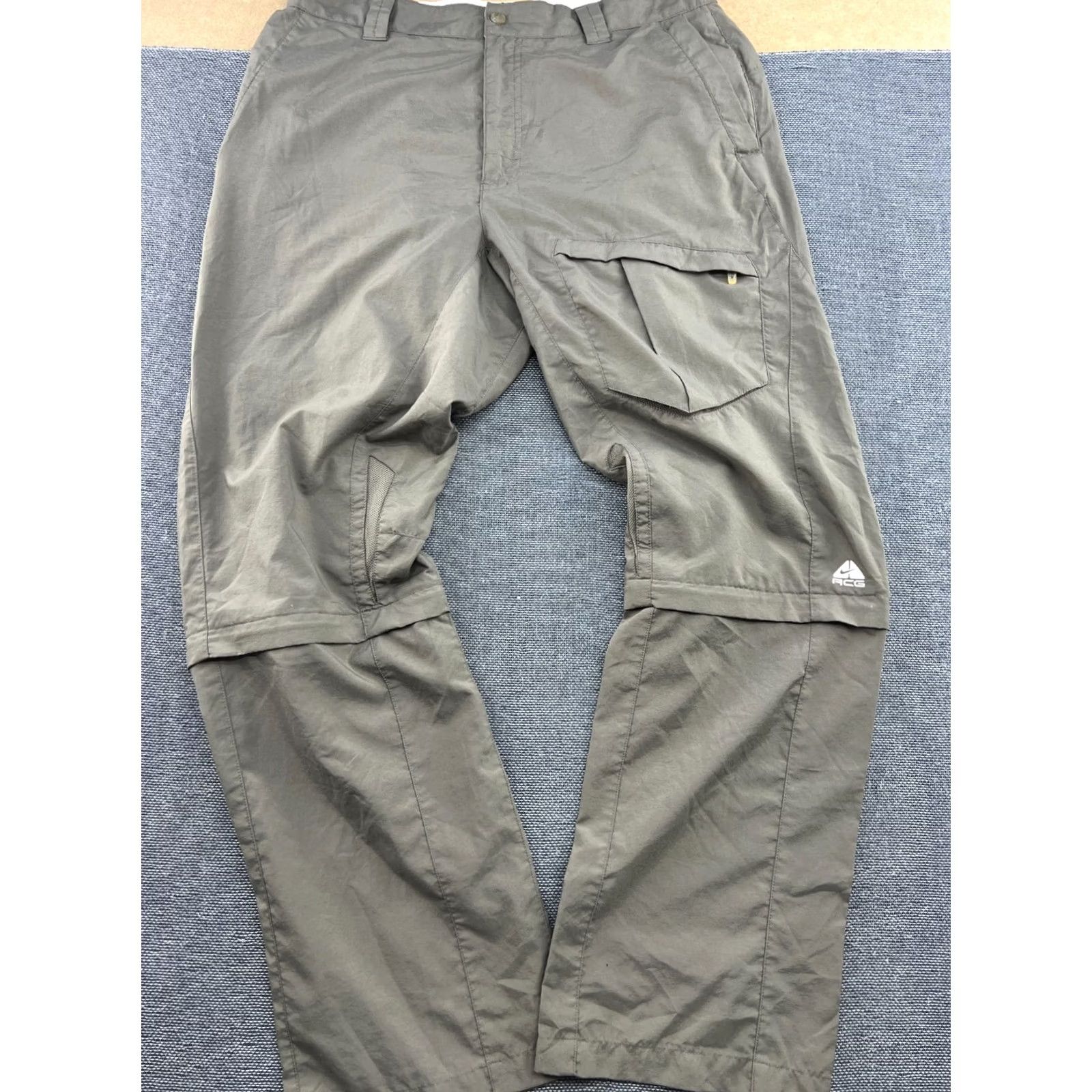 Nike ACG VINTAGE Nike ACG Pants Mens M Beige Transformer Cargo Baggy Size US 31 - 2 Thumbnail
