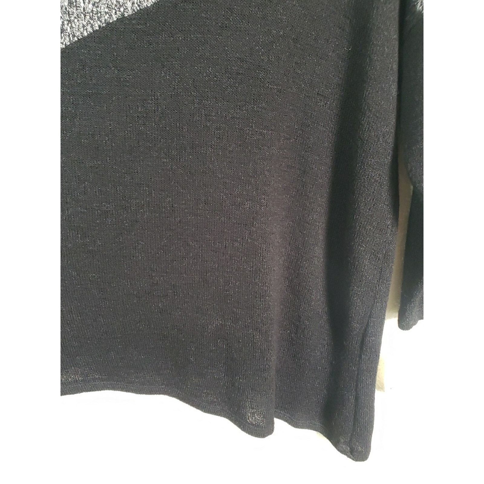 Other Moa Moa Sweater Color Block Long Sleeve Top Size 2X Pullover Size XXL / US 16-18 / IT 52-54 - 9 Thumbnail