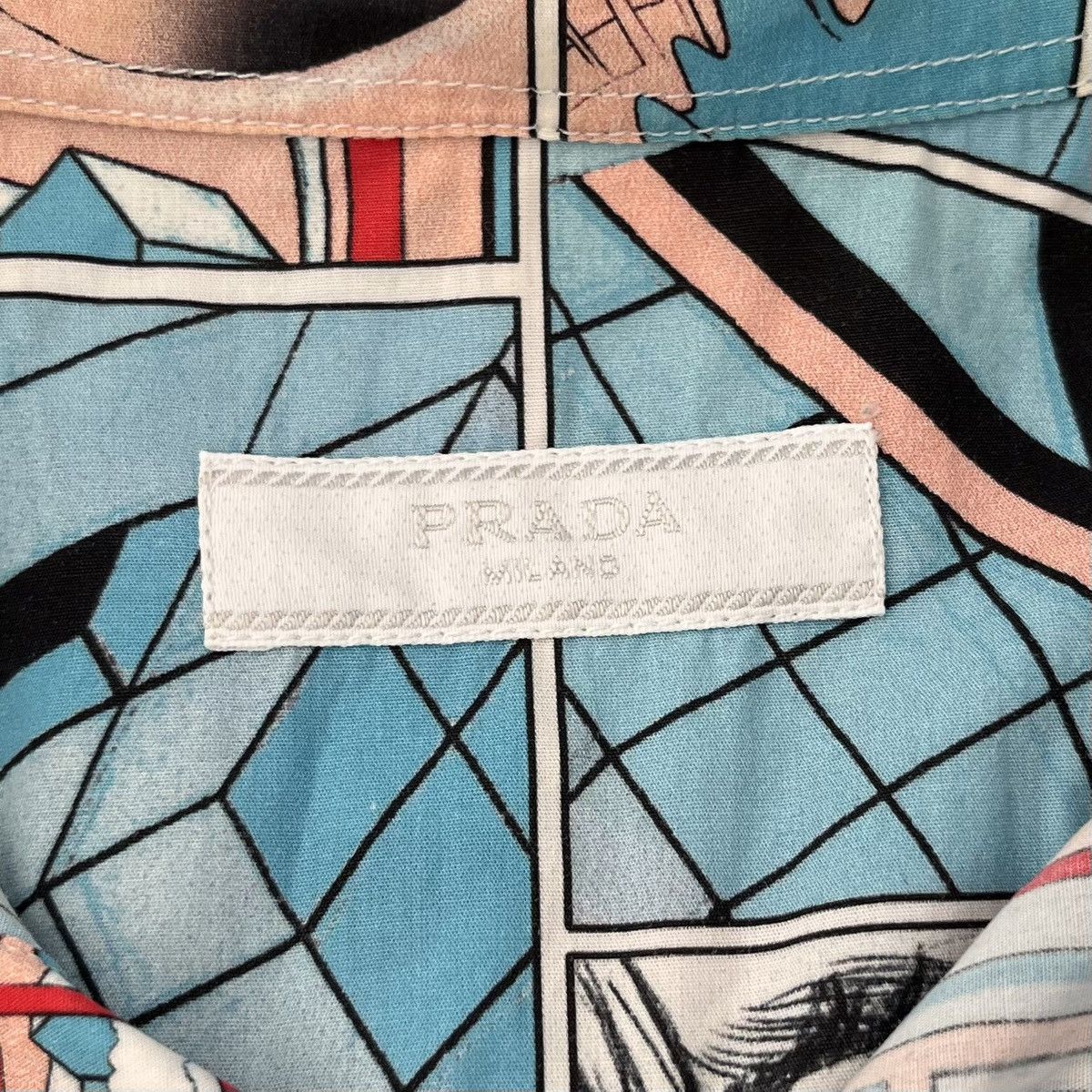 Prada Prada Cartoon Short-Sleeve Shirt Size US L / EU 52-54 / 3 - 6 Thumbnail