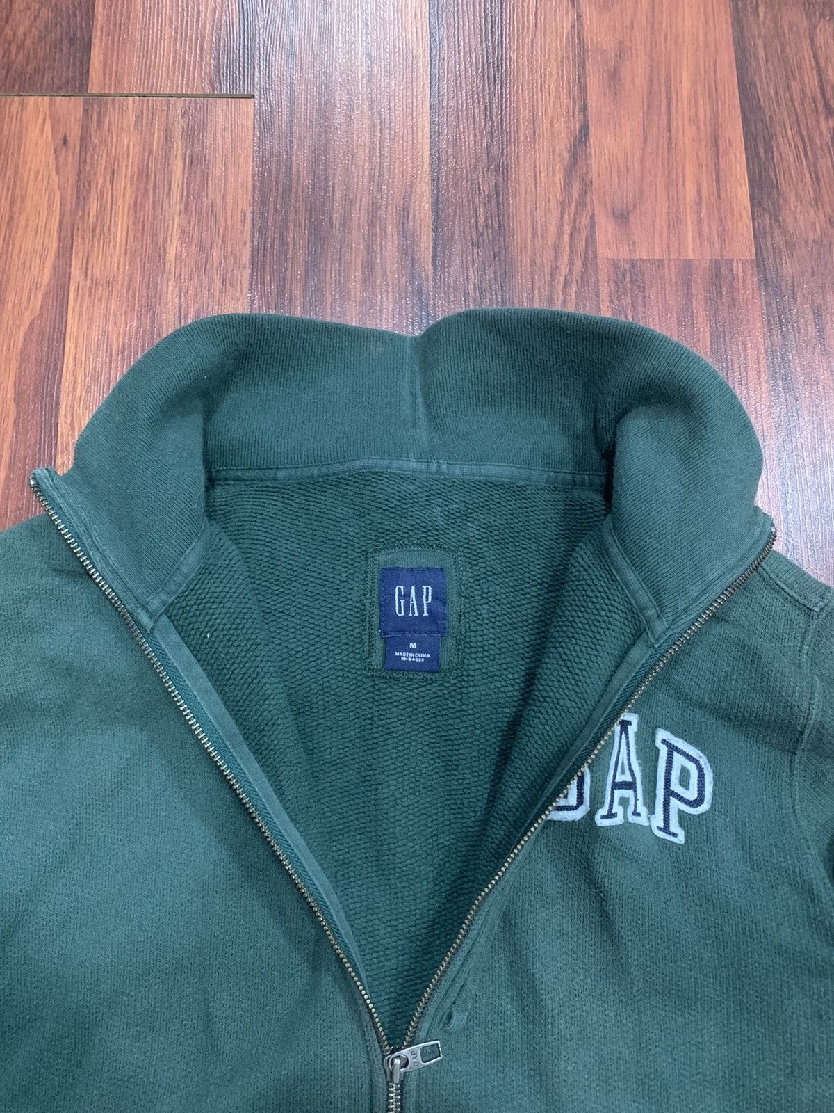 Gap Gap Double Pocket Zipper Hoodies Size US M / EU 48-50 / 2 - 6 Thumbnail
