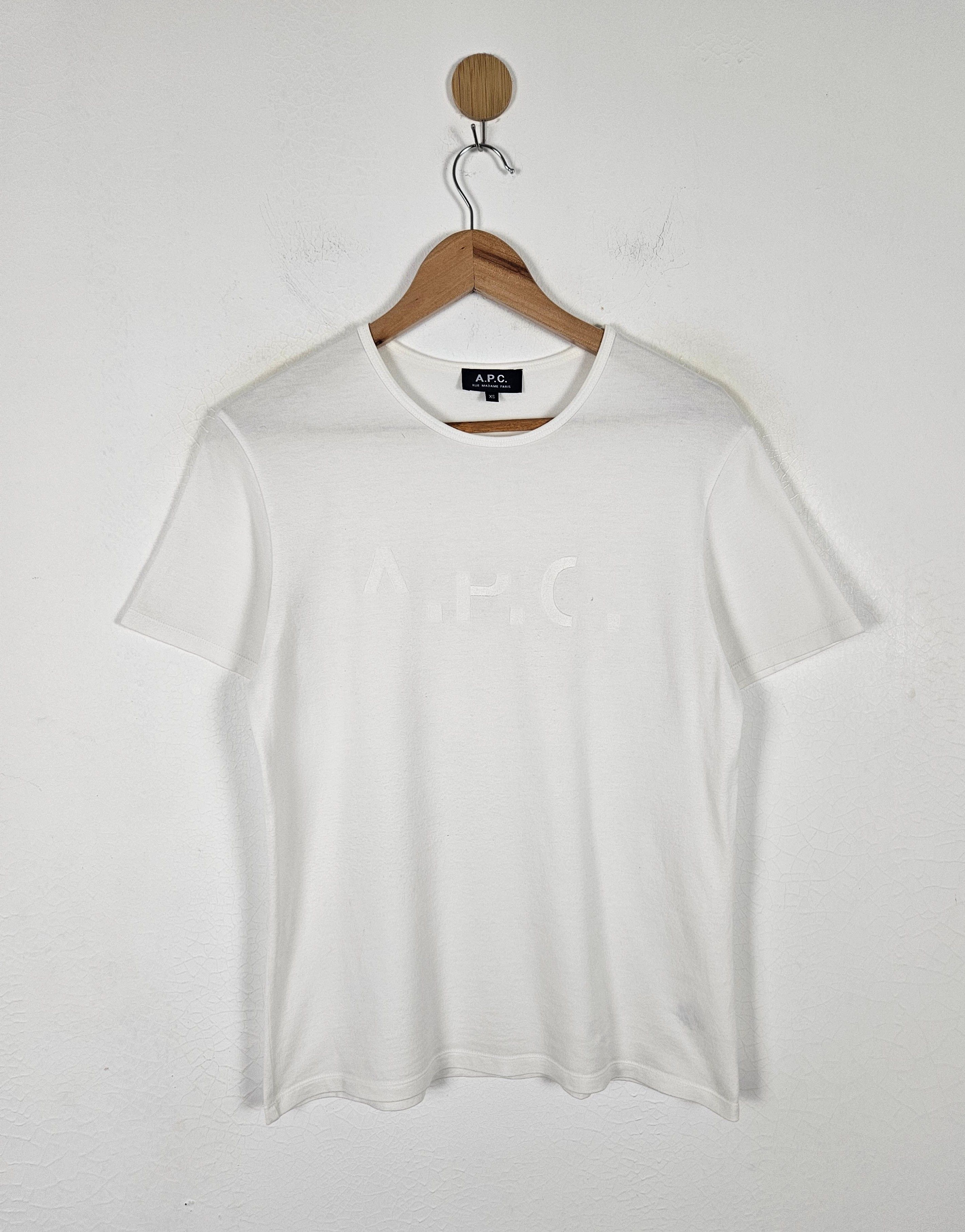 A.P.C. APC Rue Madame Paris embroidery shirt Size US XS / EU 42 / 0 - 1 Thumbnail