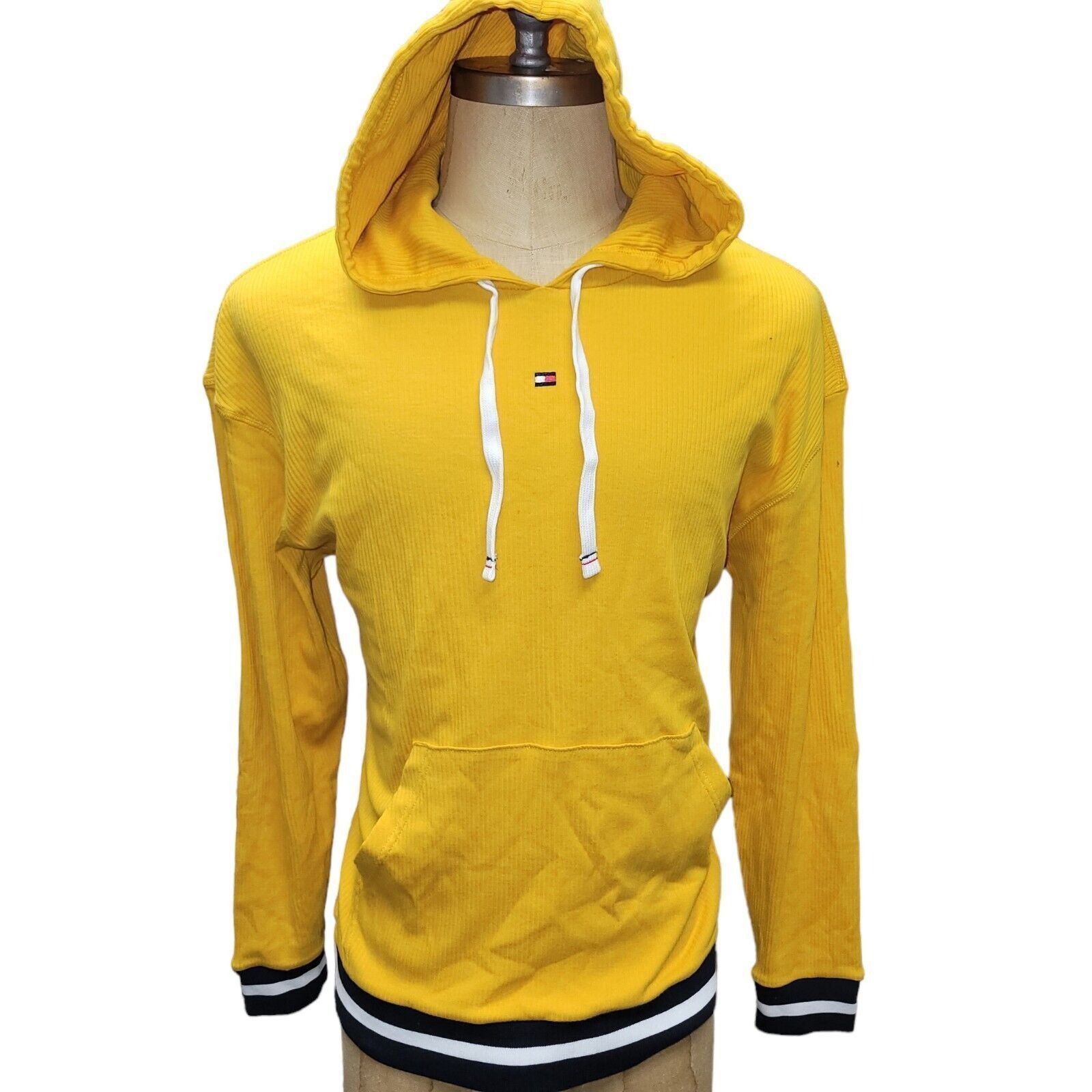 Tommy Hilfiger Men's Tommy Hilfiger Ribbed Hoodie. Size XL. New With Tags Size US XL / EU 56 / 4 - 4 Thumbnail
