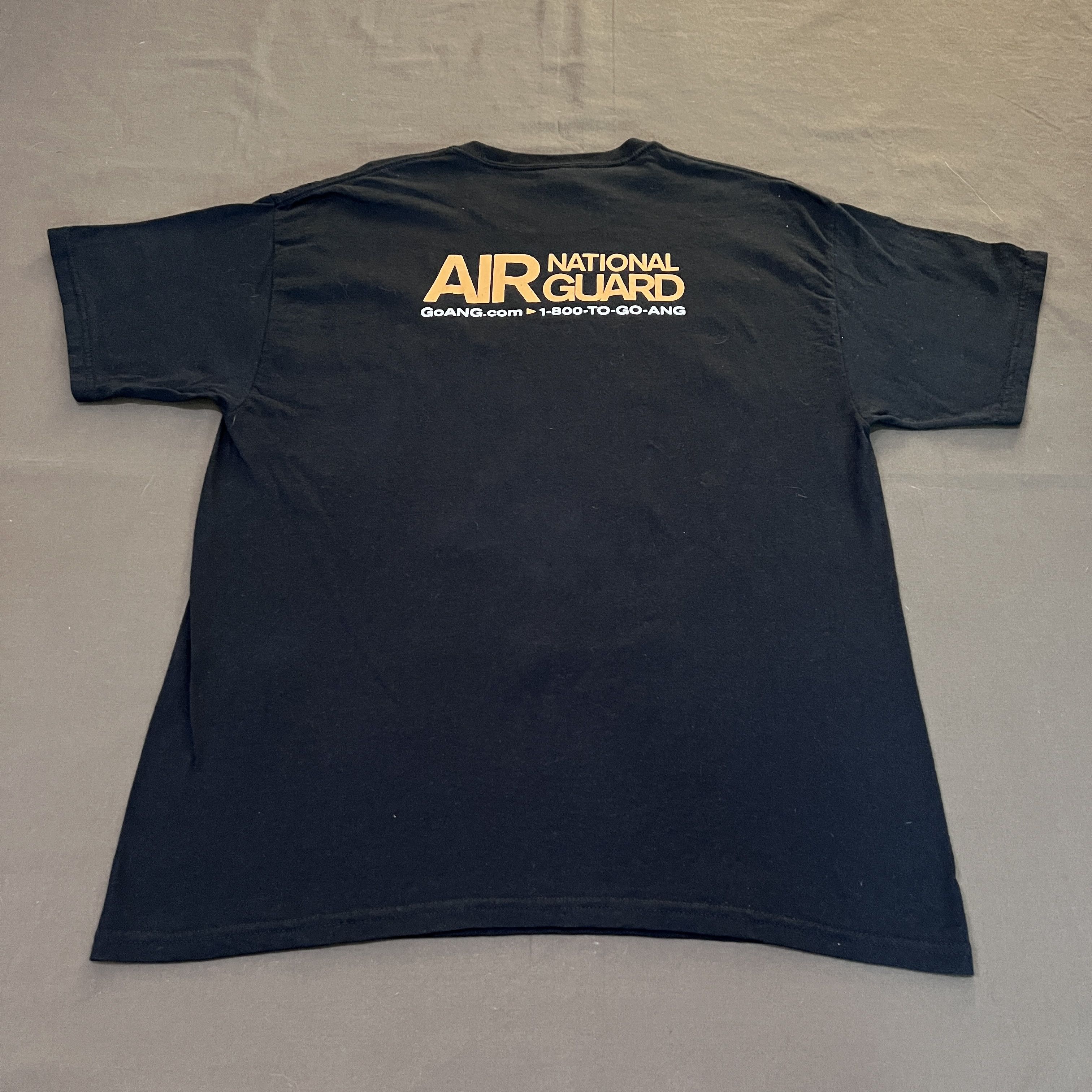 Vintage Vintage Y2K Air National Guard Air Force Promo Tee Size US L / EU 52-54 / 3 - 4 Thumbnail