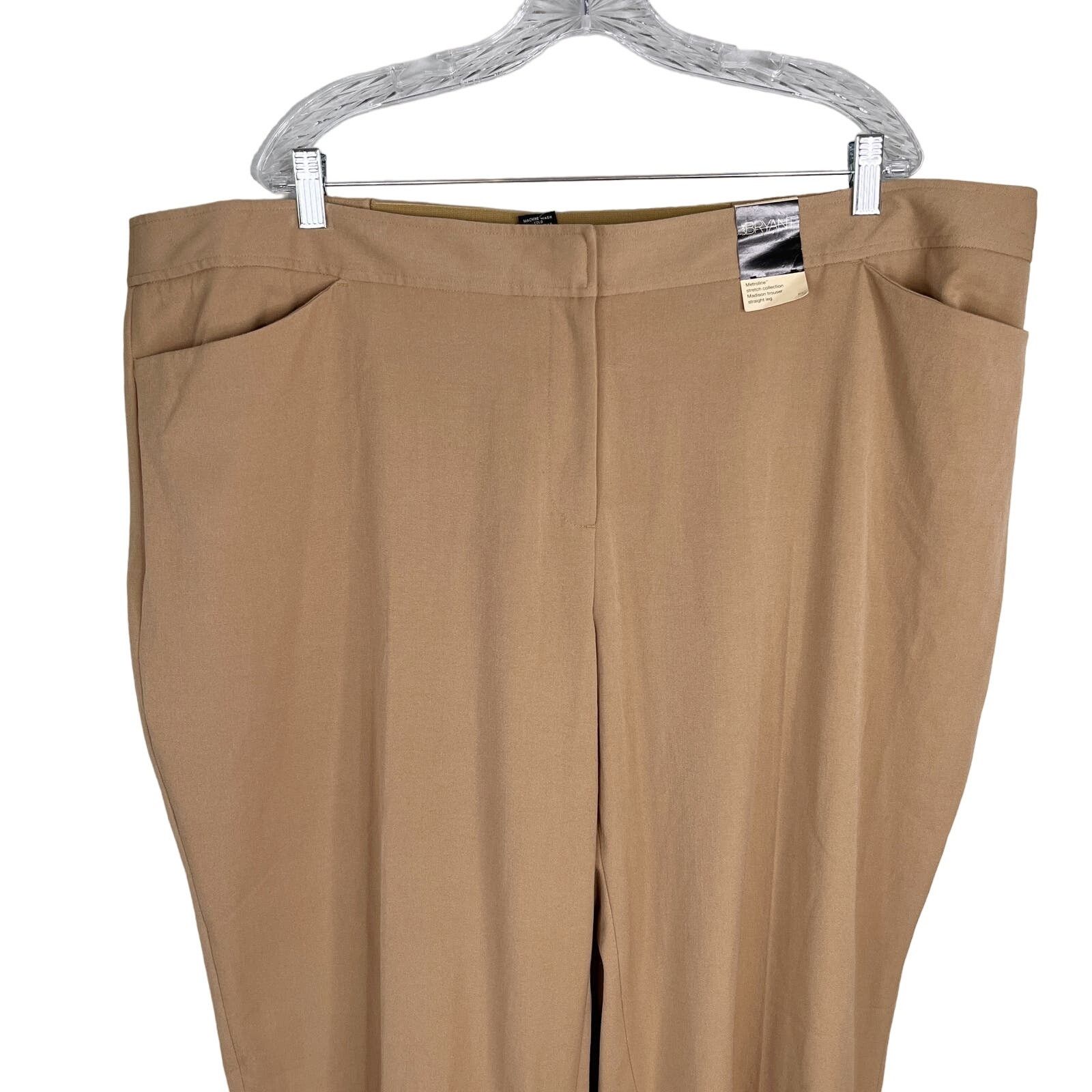 Other Lane Bryant Pants Madison Trouser Metroline 26 Beige New Size 26" / US 2 / IT 38 - 3 Thumbnail