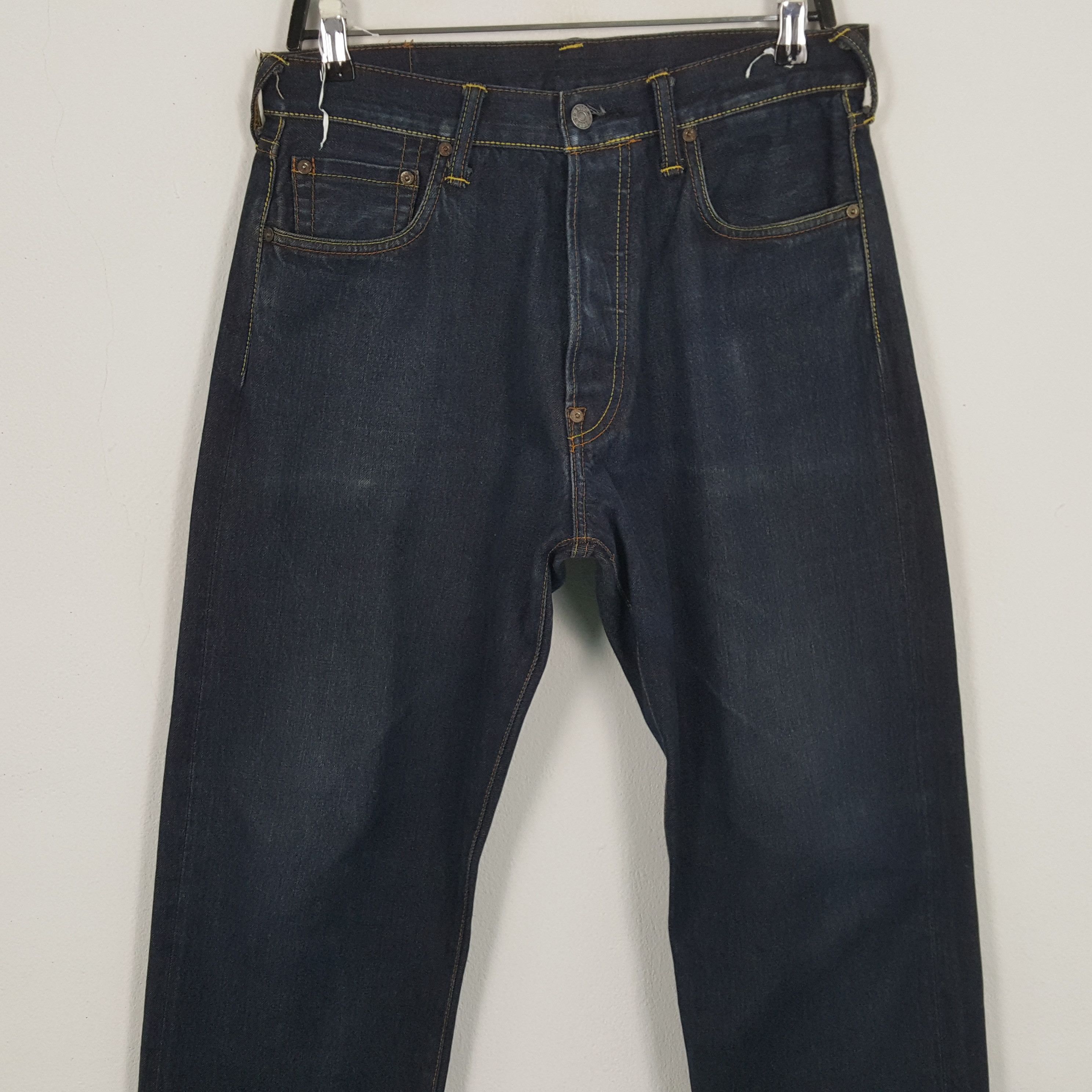Evisu EVISU Japanese Brand Streetwear Fashion Rare Design Jeans Size US 31 - 5 Thumbnail