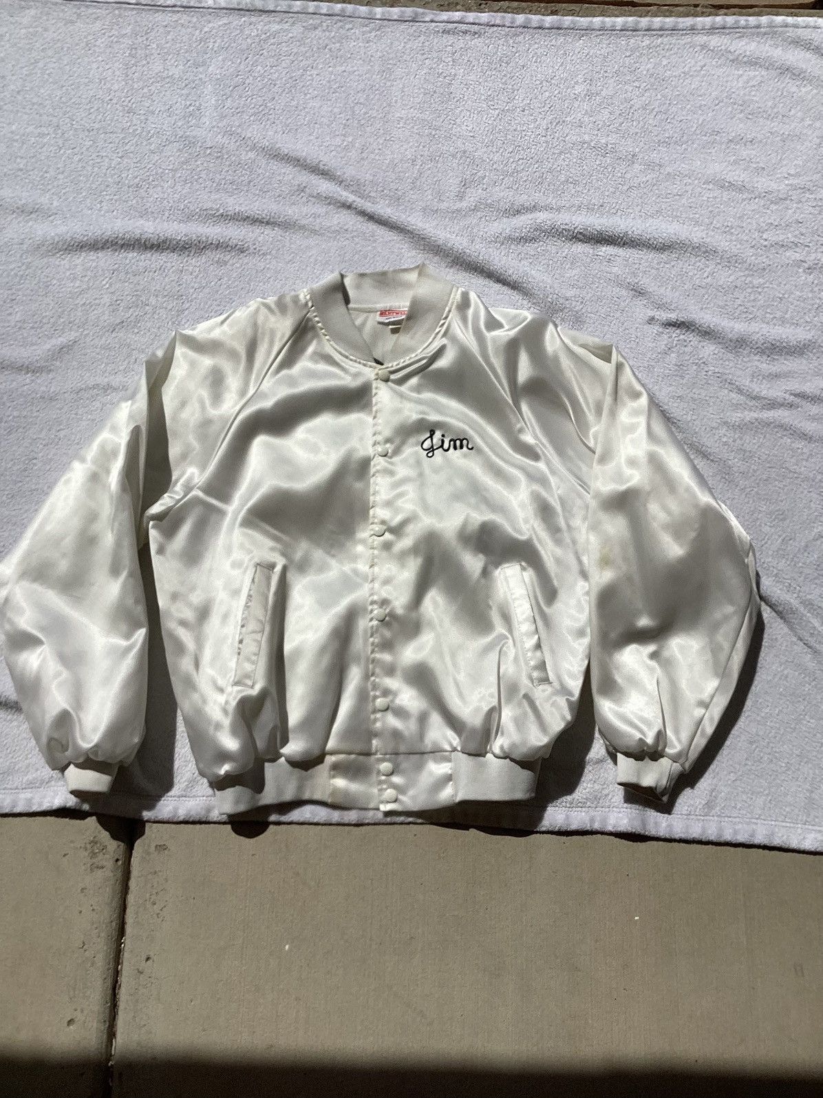 Japanese Brand × Vintage Vtg Al Bahr motorcycles San Diego custom Shriners jacket Size US L / EU 52-54 / 3 - 5 Thumbnail