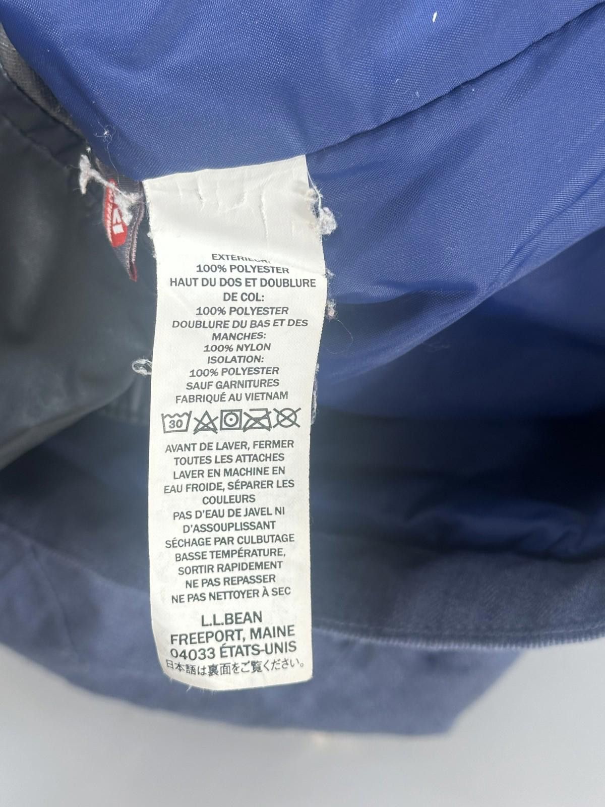 L.L. Bean L.L. Bean Small Blue Insulated Detachable Hood Winter Coat Size US S / EU 44-46 / 1 - 10 Thumbnail