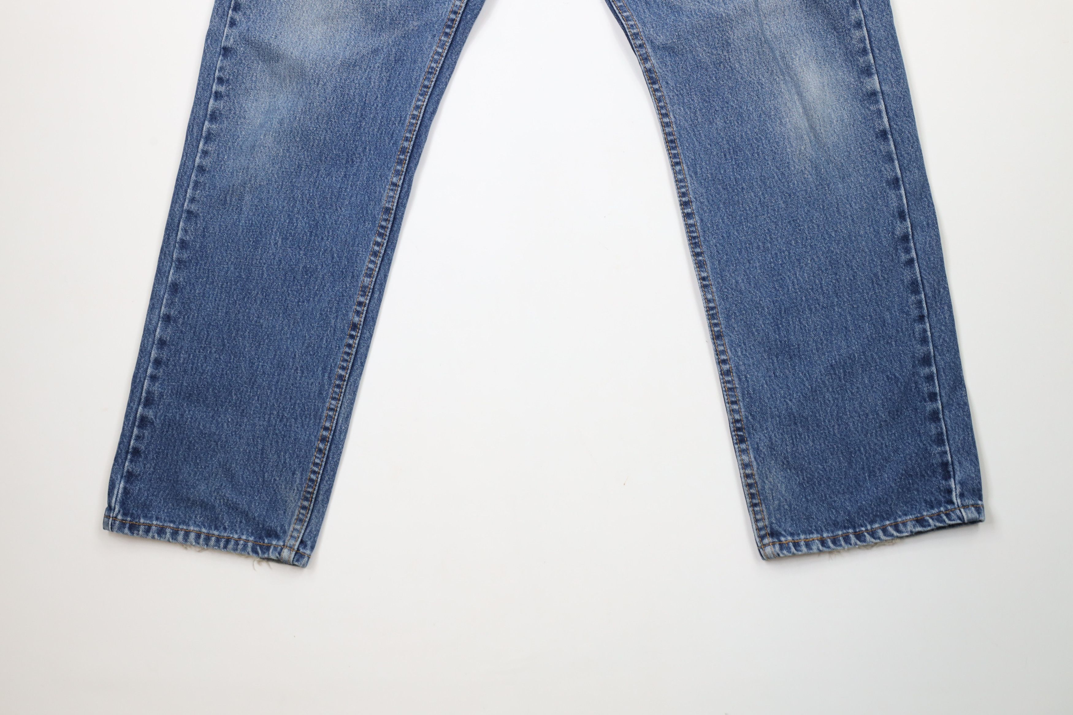 Levi's × Vintage Vintage Y2K Levis 505 Regular Fit Denim Jeans Blue Cotton Size US 36 / EU 52 - 4 Thumbnail