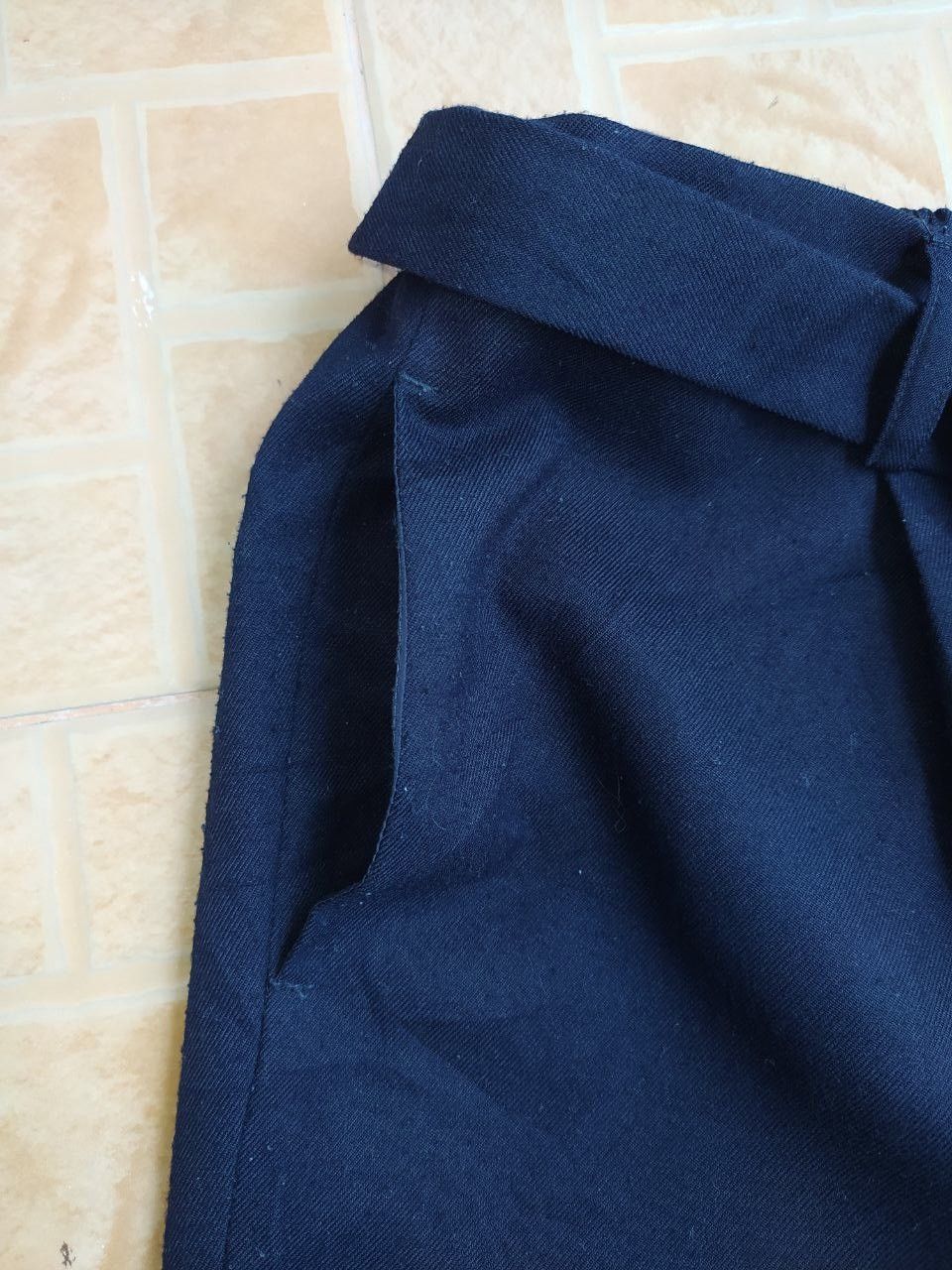 ATSURO TAYAMA ATSURO TAYAMA WIDE WOOL TROUSERS PANTS SIZE 38 US 6 Size 28" / US 6 / IT 42 - 3 Thumbnail