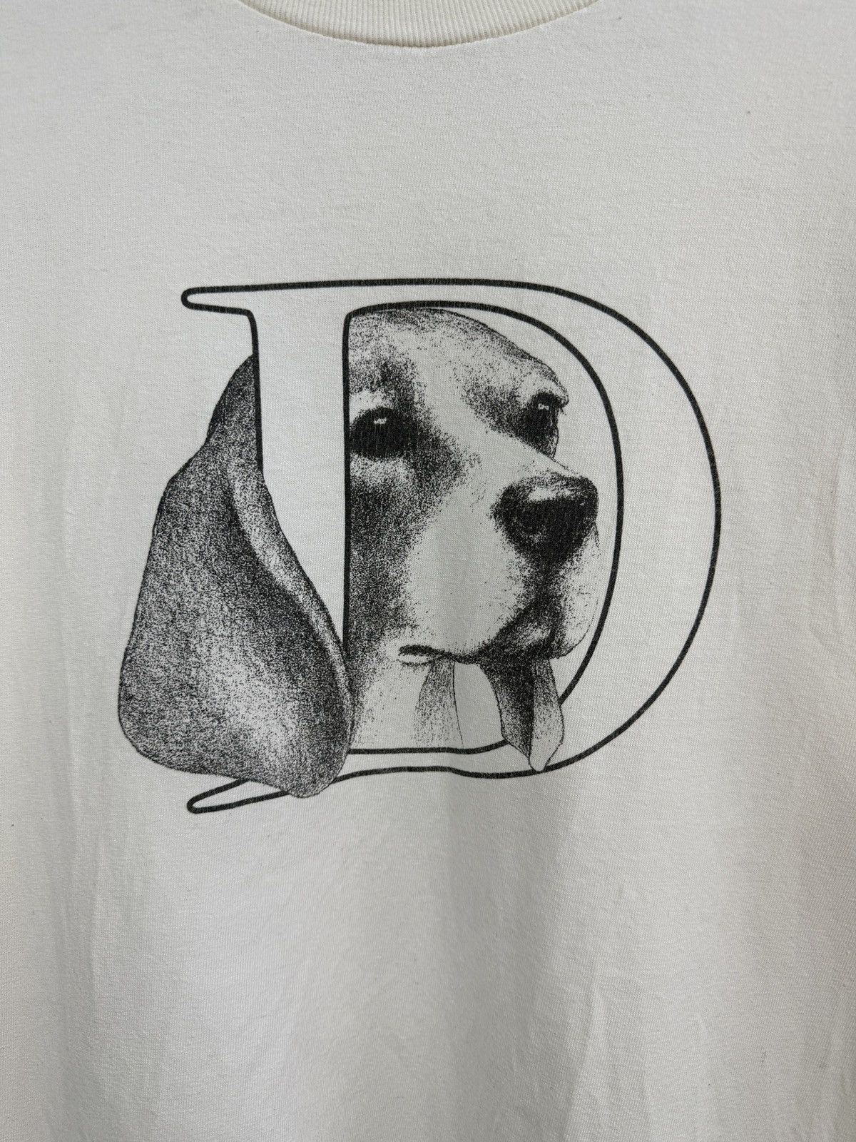 Dime 🇺🇸 Y2K DIME Dog T-Shirt Rare Retro Hype Skateboard Size US XL / EU 56 / 4 - 4 Thumbnail