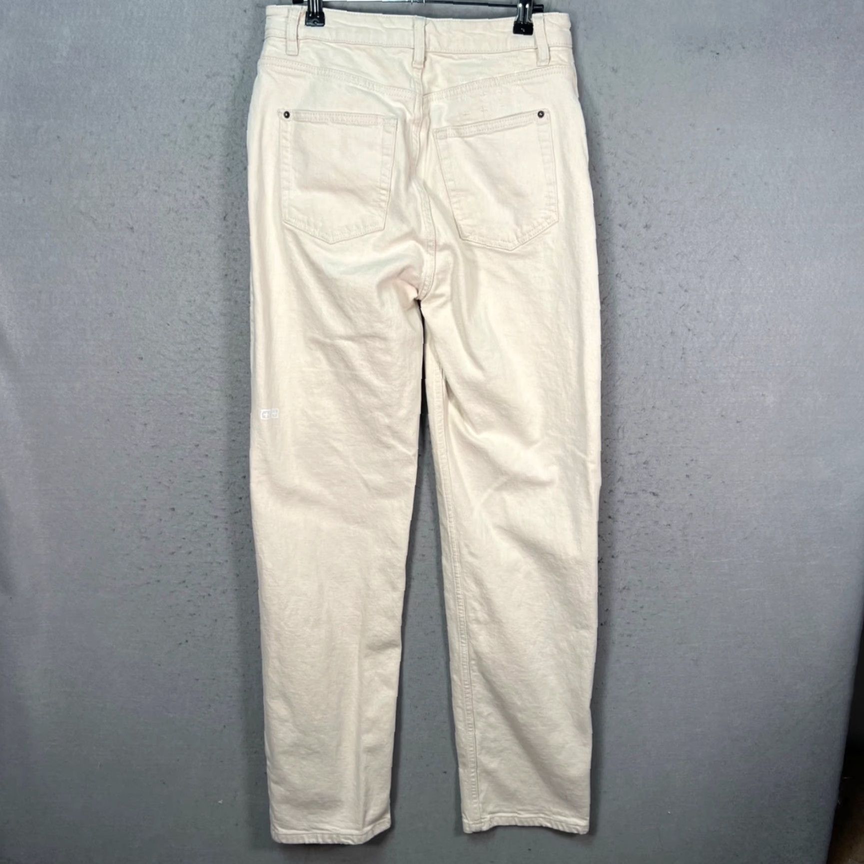 Ksubi VINTAGE ksubi Mens Jeans White 29 Slim Straight-Leg Cotton Denim 5-Pocket Mens Size US 29 - 2 Thumbnail