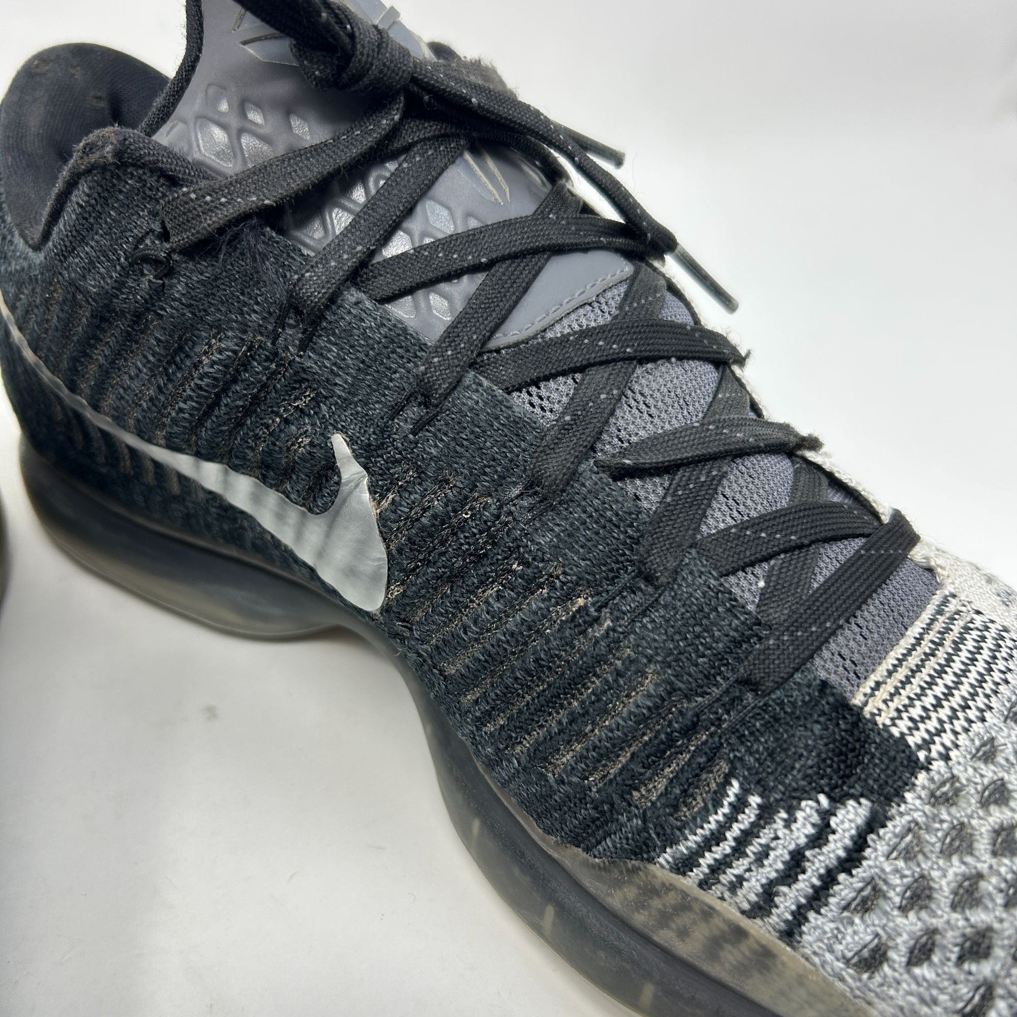 Nike Nike Kobe X Elite Low Grey Black Mens Basketball Shoes Size US 10 / EU 43 - 6 Thumbnail