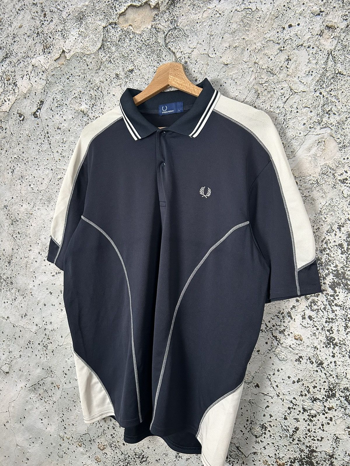 Fred Perry Vintage Fred Perry Sportswear Polo Shirt 90s Hype Y2K Size US L / EU 52-54 / 3 - 2 Thumbnail
