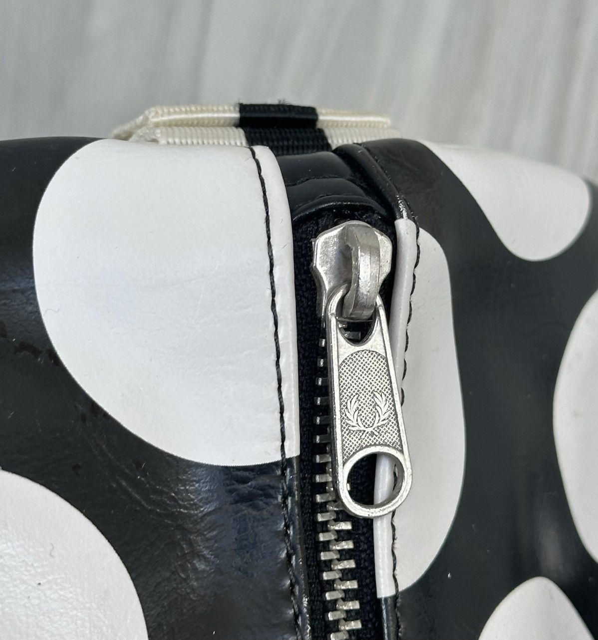 Fred Perry Fred Perry Duffle Bag Polka Dot Gym Travel Shoulder Bag Size ONE SIZE - 13 Thumbnail