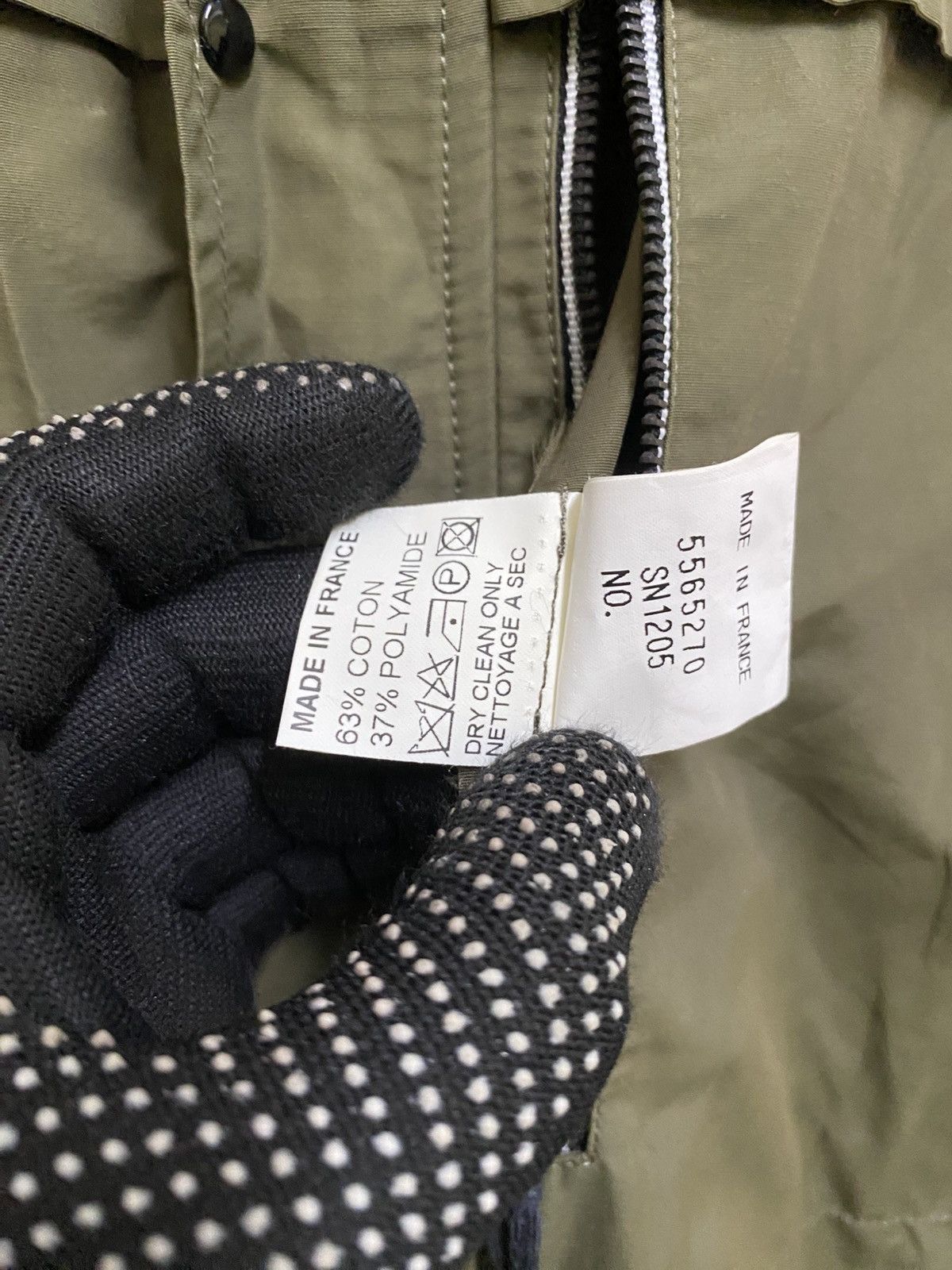 Christophe Lemaire Christophe Lemaire Olive Green Technical Short Sleeve Jacket Size US M / EU 48-50 / 2 - 10 Thumbnail