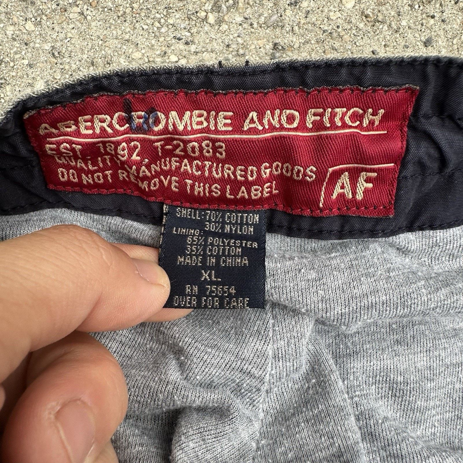 Abercrombie & Fitch × Vintage Vintage Y2K Abercrombie & Fitch Green Cargo Parachute Pants Size US 37 - 7 Thumbnail