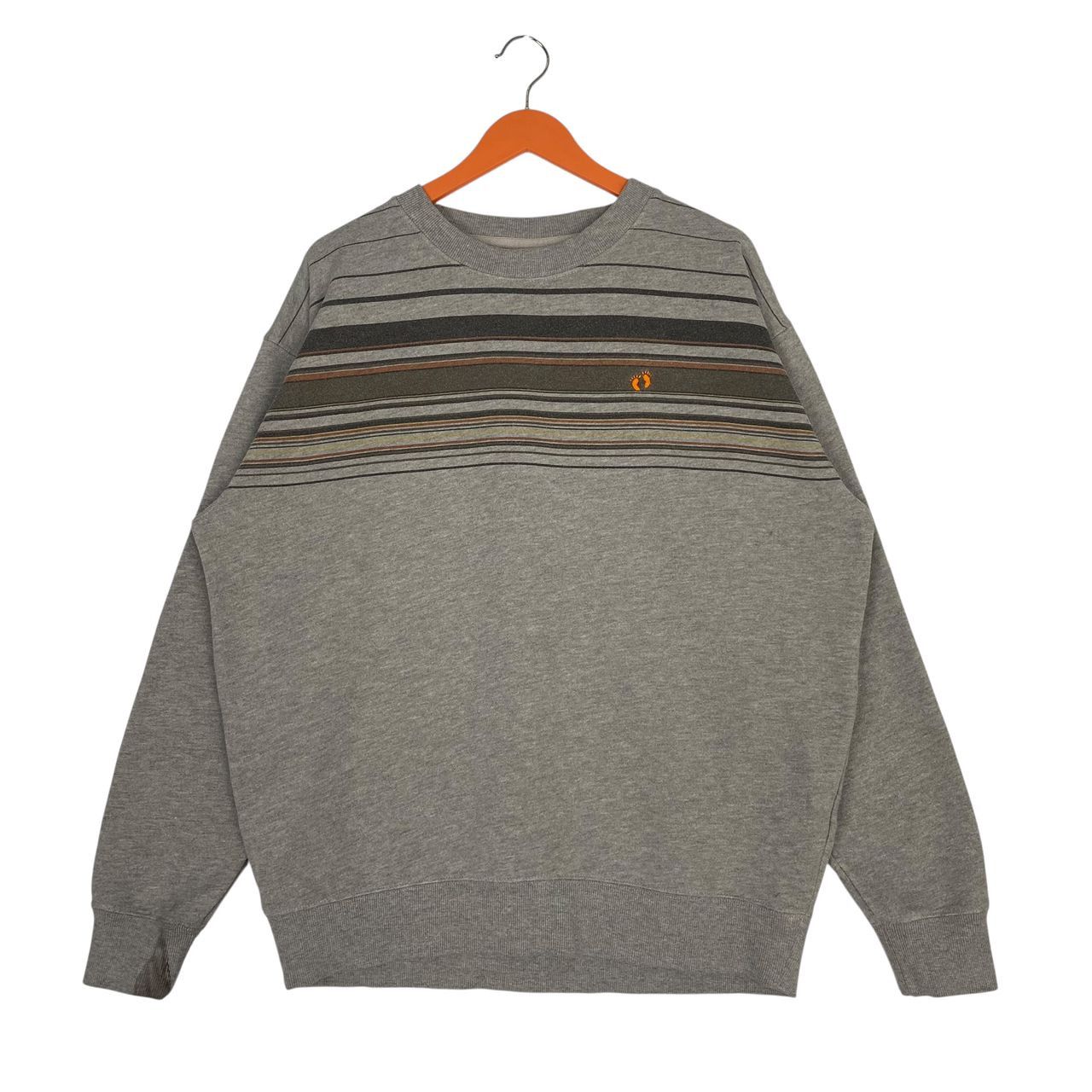 Vintage Vintage Hang Ten Chest Stripe Style Crewneck Sweatshirt Size US XXL / EU 58 / 5 - 1 Thumbnail