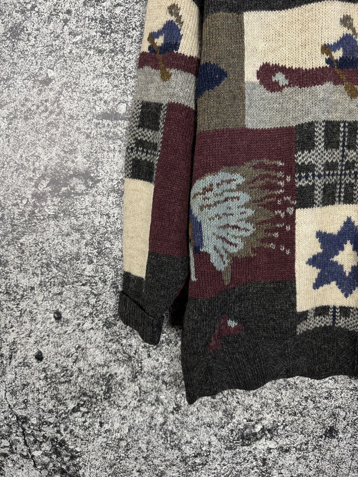 Hugo Boss Hugo Boss Alpaca Wool Sweater Winter Ski Lodge Vintage Knit Size US XL / EU 56 / 4 - 4 Thumbnail