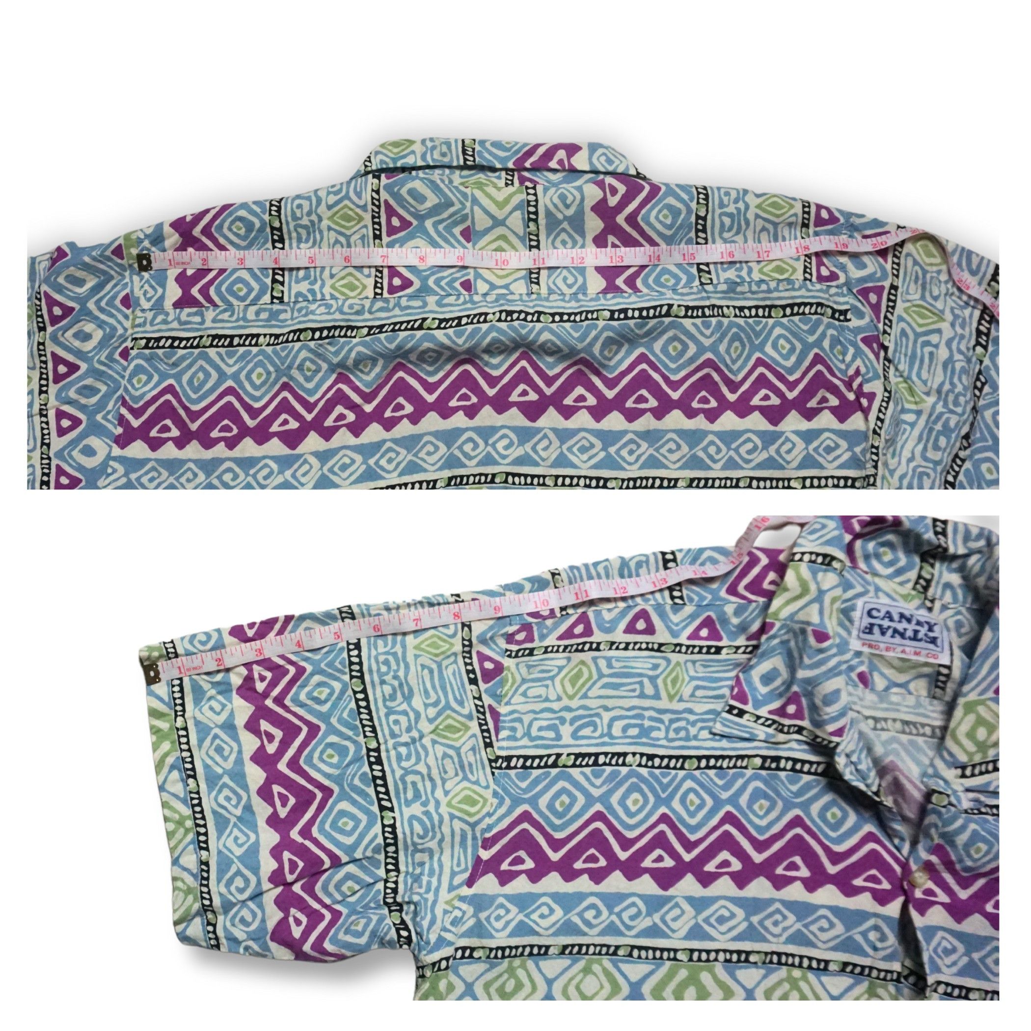 Japanese Brand × Native CANDY ISTNAF Hawaiian Boho Casual Short Sleeves Shirt Size US L / EU 52-54 / 3 - 10 Thumbnail