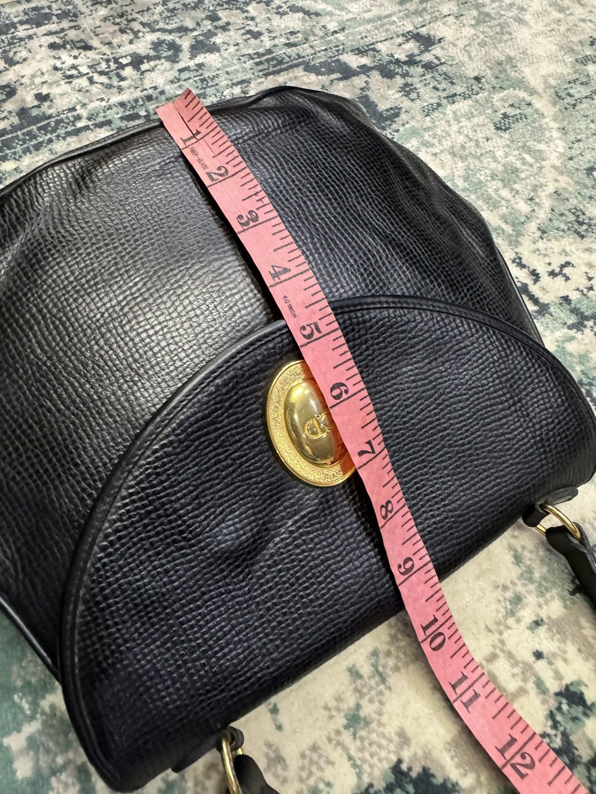 Dior VINTAGE DIOR GOLD EMBLEM CD HANDCARRY BAG Size ONE SIZE - 7 Thumbnail