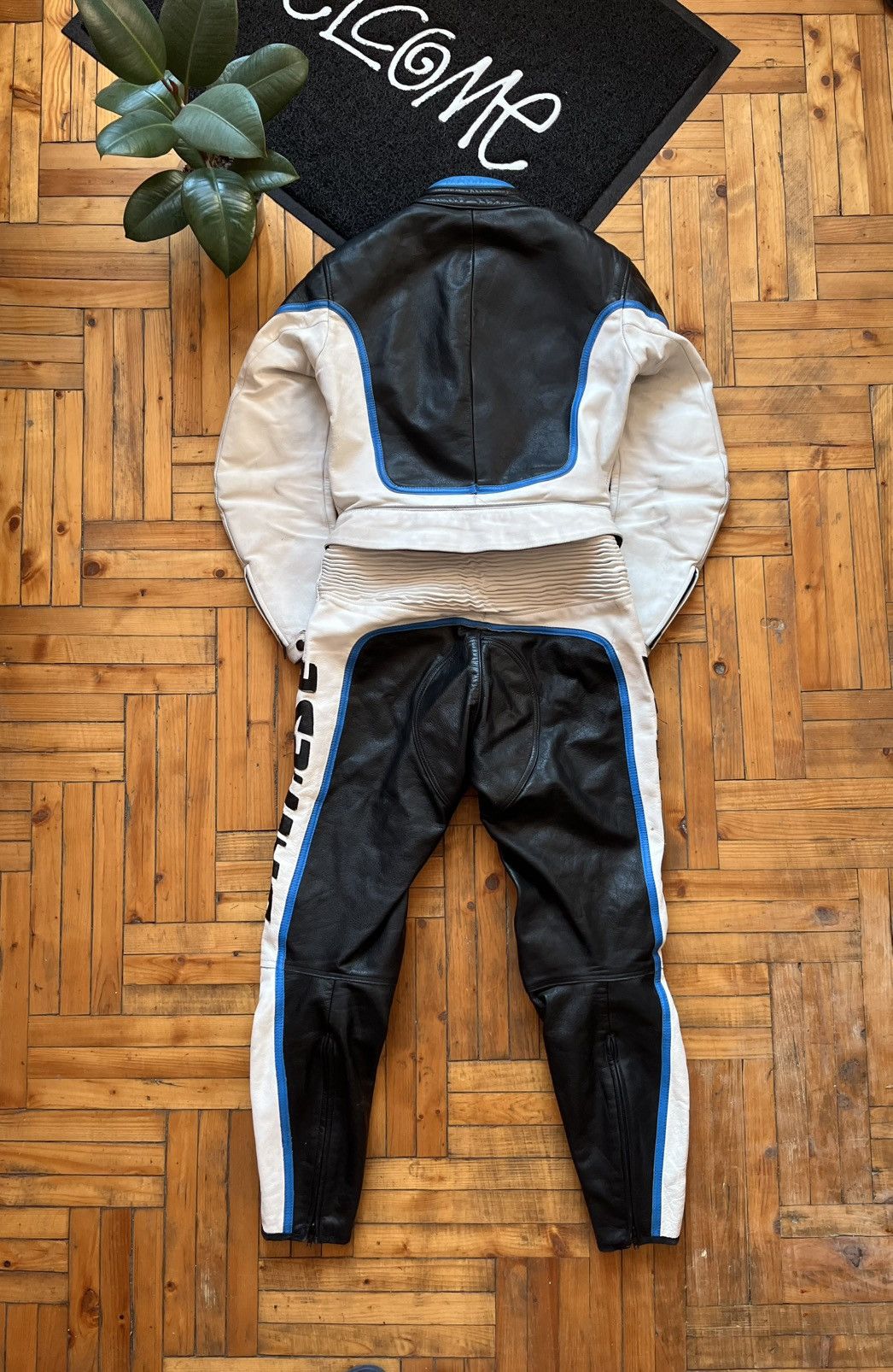 Dainese × Vintage Vintage Dainese Women's Racing Motorcycle Leather Jacket Size M / US 6-8 / IT 42-44 - 2 Thumbnail