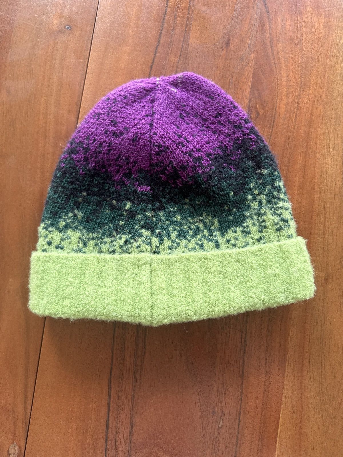 Y/Project Y/Project Green and Purple Beanie Size ONE SIZE - 2 Thumbnail