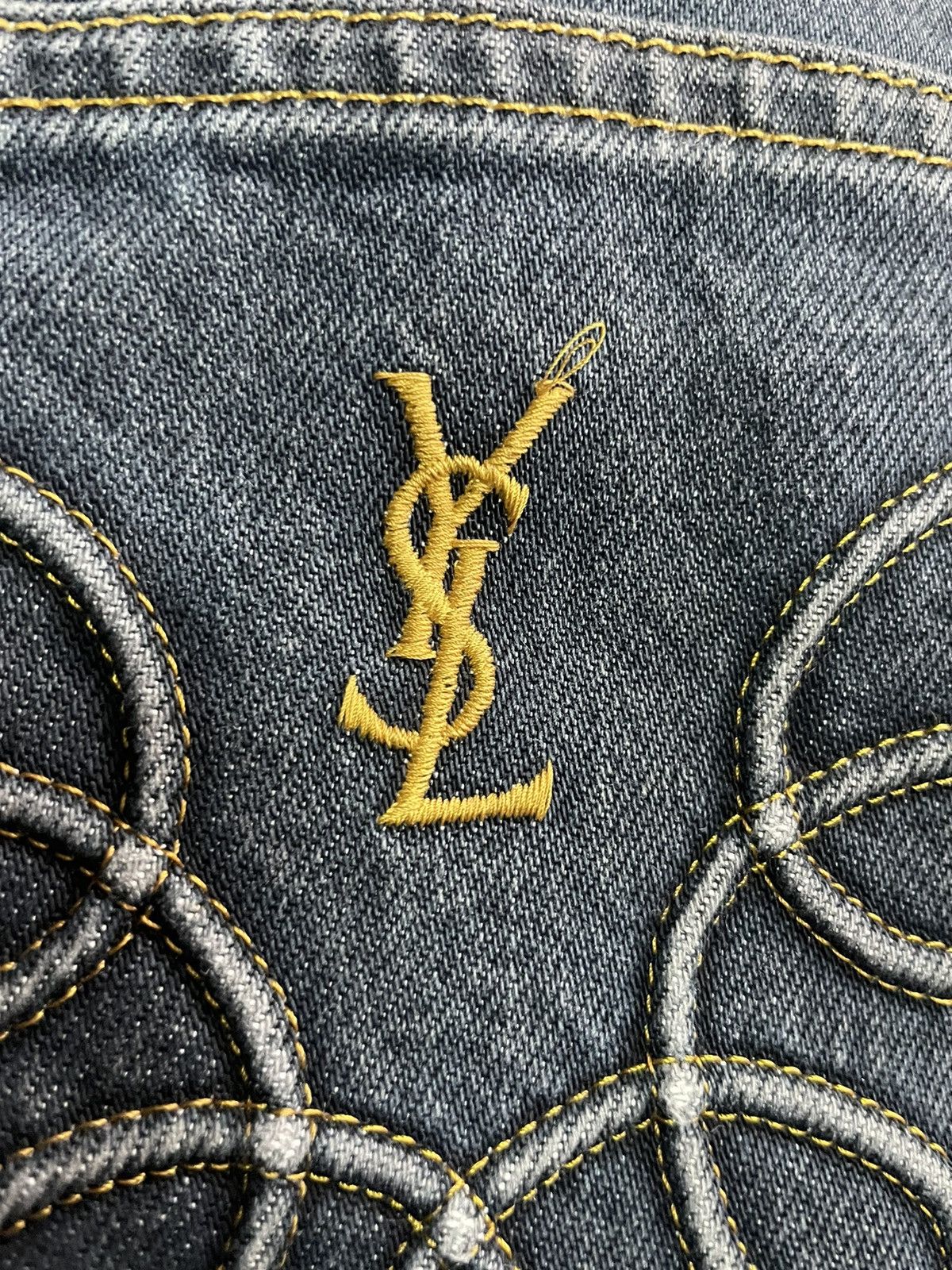 Designer × Vintage × Yves Saint Laurent Vintage YvesSaintLaurent Denim Size US 33 - 15 Thumbnail