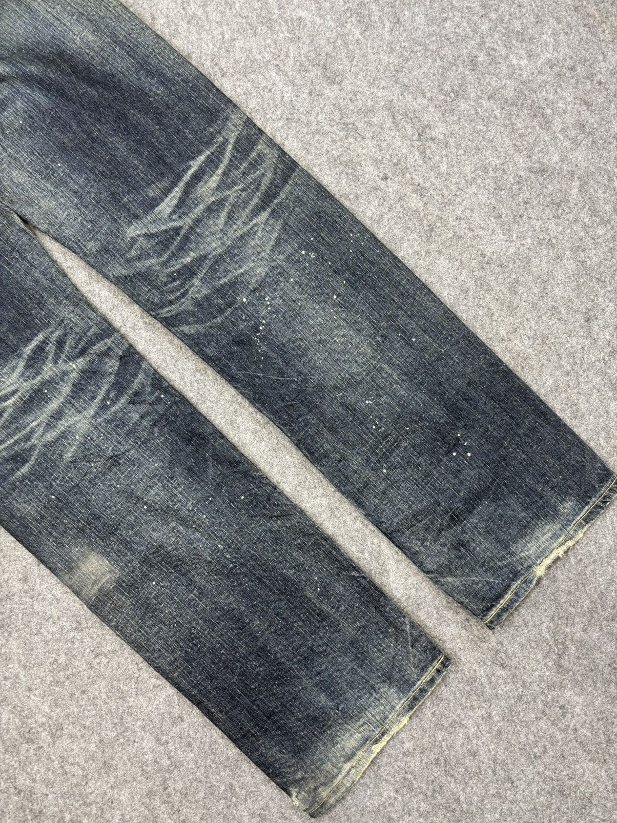 Edwin 💥Rebel Patchwork💥Edwin Painter Distressed Denim F772 Size US 32 / EU 48 - 17 Thumbnail
