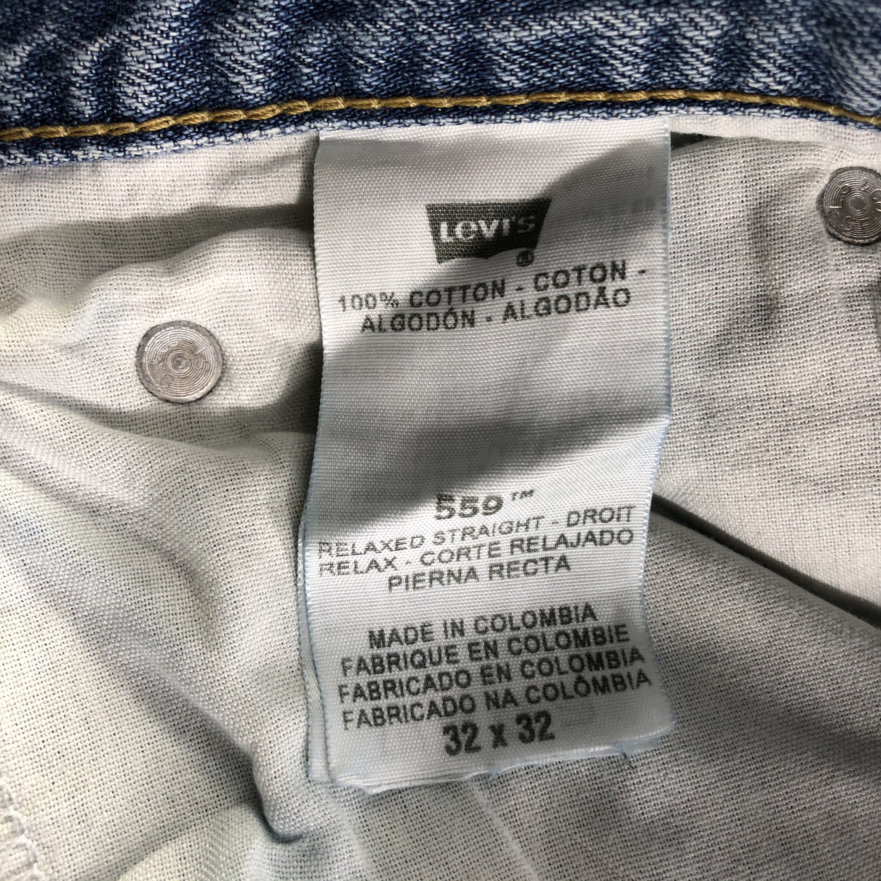 Levi's Vintage Levis 559 Jeans-J3243 Size US 34 / EU 50 - 12 Thumbnail
