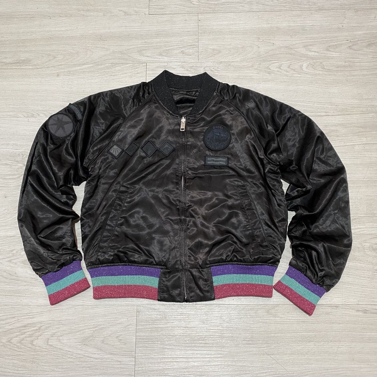 Diesel Diesel patch reversible bombers jacket Size M / US 6-8 / IT 42-44 - 1 Thumbnail