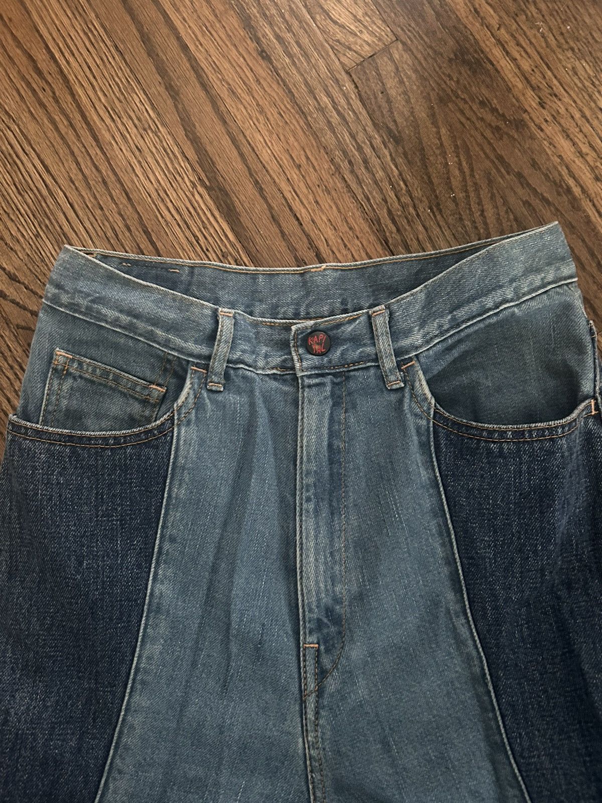 Kapital Kapital Flare Jeans Size 27" / US 4 / IT 40 - 4 Thumbnail