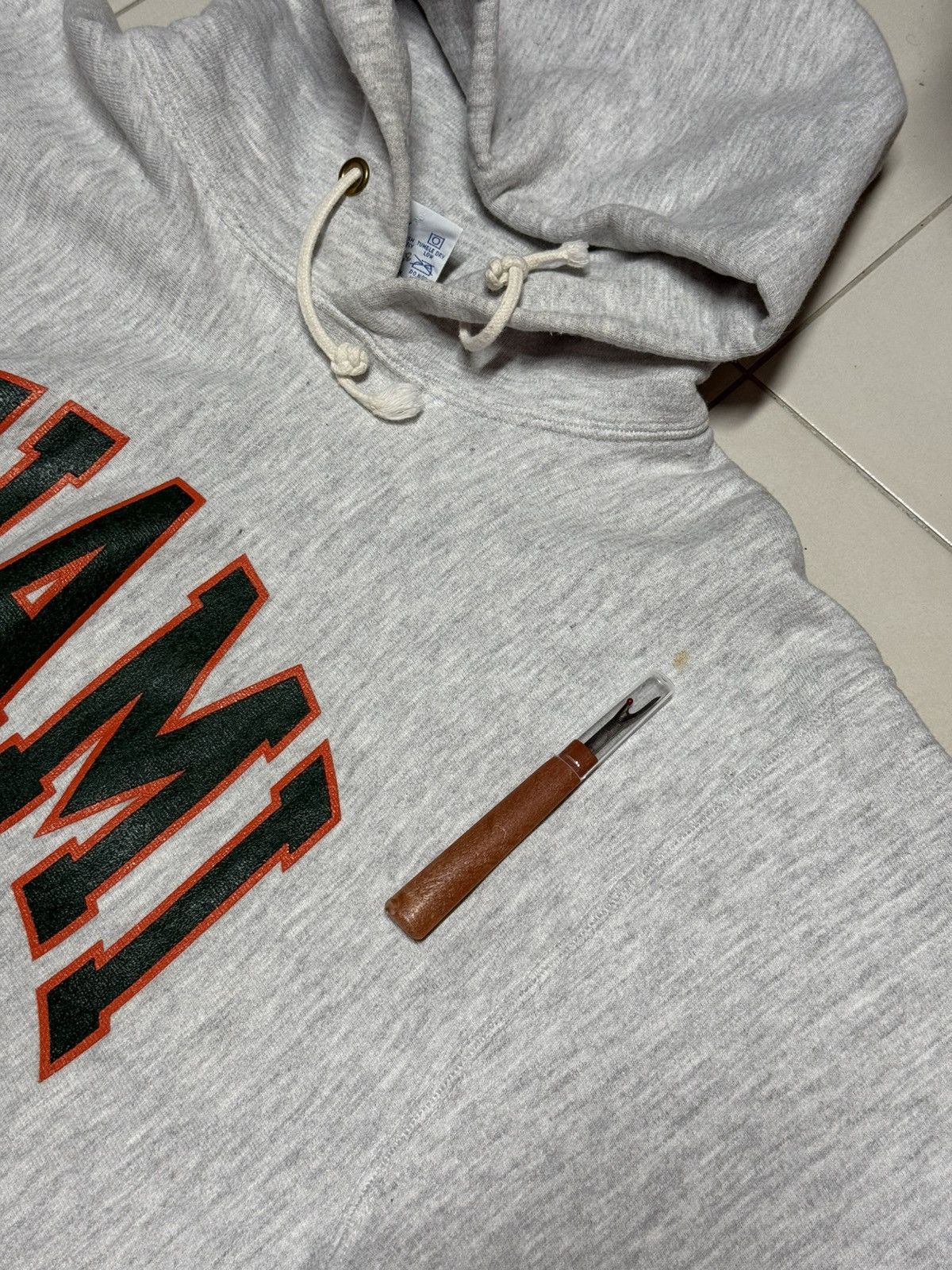 Champion Reverse weave champion hoodie 90s Size US XL / EU 56 / 4 - 3 Thumbnail