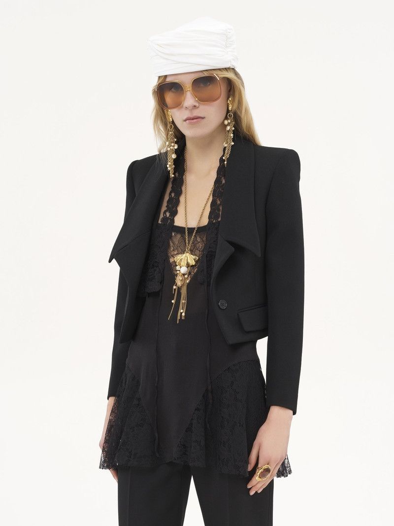 Chloe o1loc1c10226 Jacket in Black Size XS / US 0-2 / IT 36-38 - 3 Thumbnail
