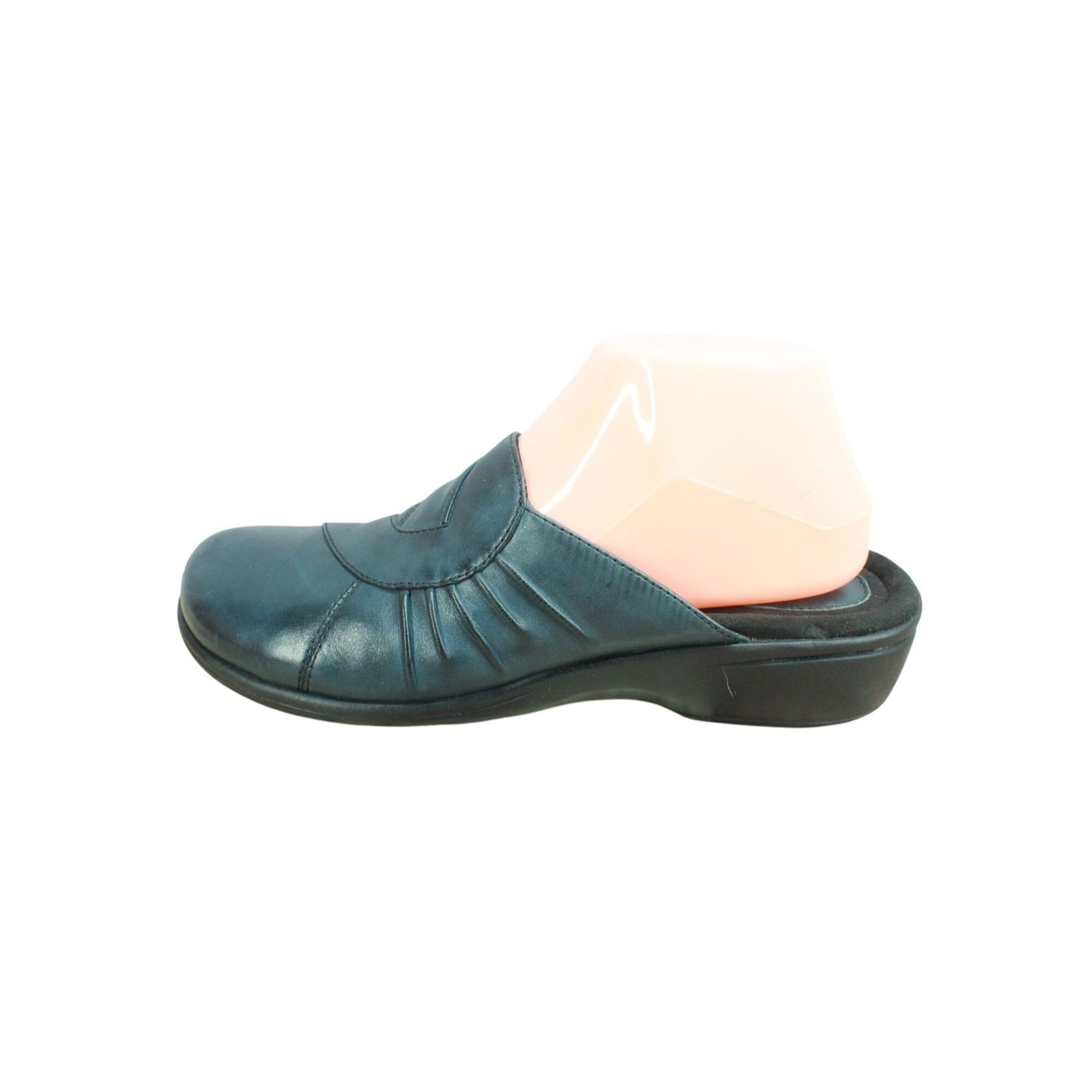 Clarks Clarks Artisan Pleated Leather Slip On Comfort Casual Mules Size US 9 / IT 39 - 1 Thumbnail