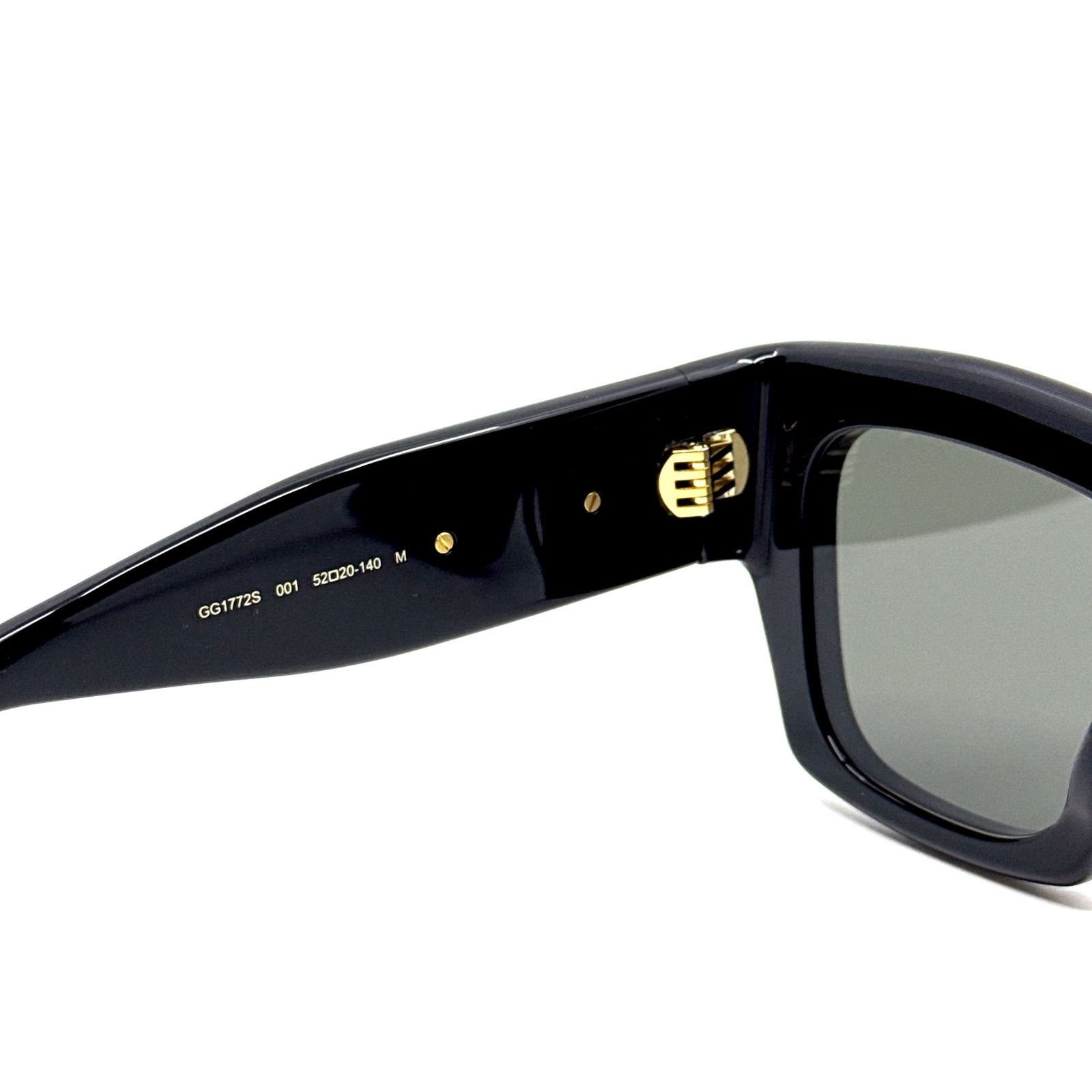 Gucci New, GUCCI Sunglasses GG1772S 001 Authentic Size ONE SIZE - 8 Thumbnail