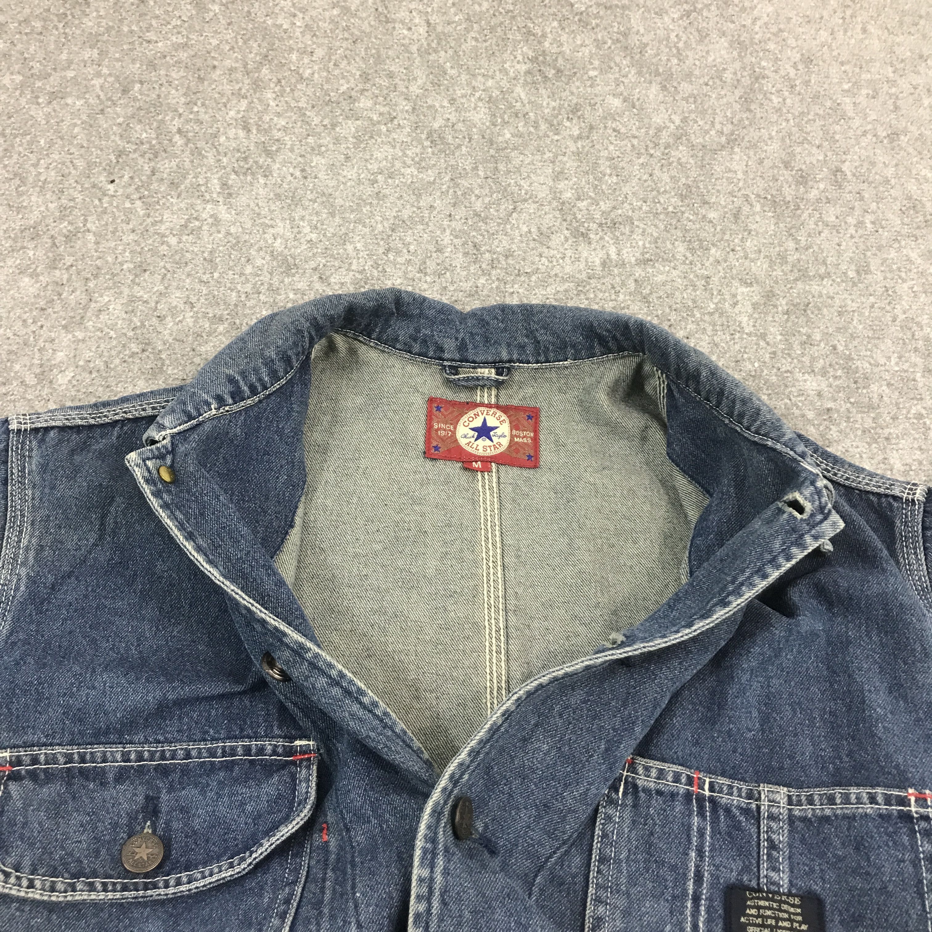 Converse CONVERSE ALL STAR CHORE DENIM JACKET Size US M / EU 48-50 / 2 - 7 Thumbnail