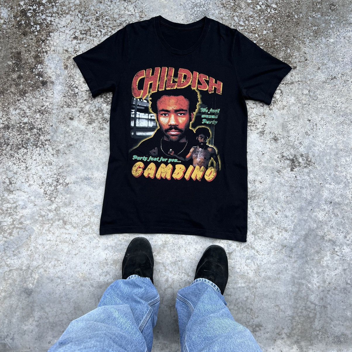 Rap Tees CHILDISH GAMBINO “THIS IS AMERICA” Size US M / EU 48-50 / 2 - 1 Thumbnail