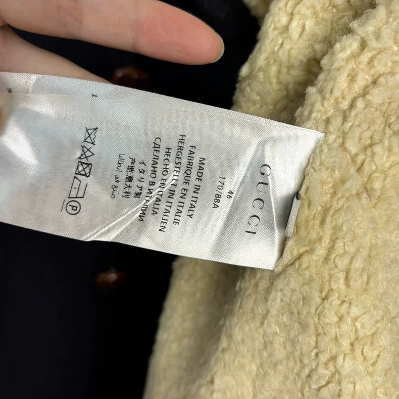 Gucci Gucci Black panther embroidered wool coat 2501-Nextarrow Size US S / EU 44-46 / 1 - 4 Thumbnail