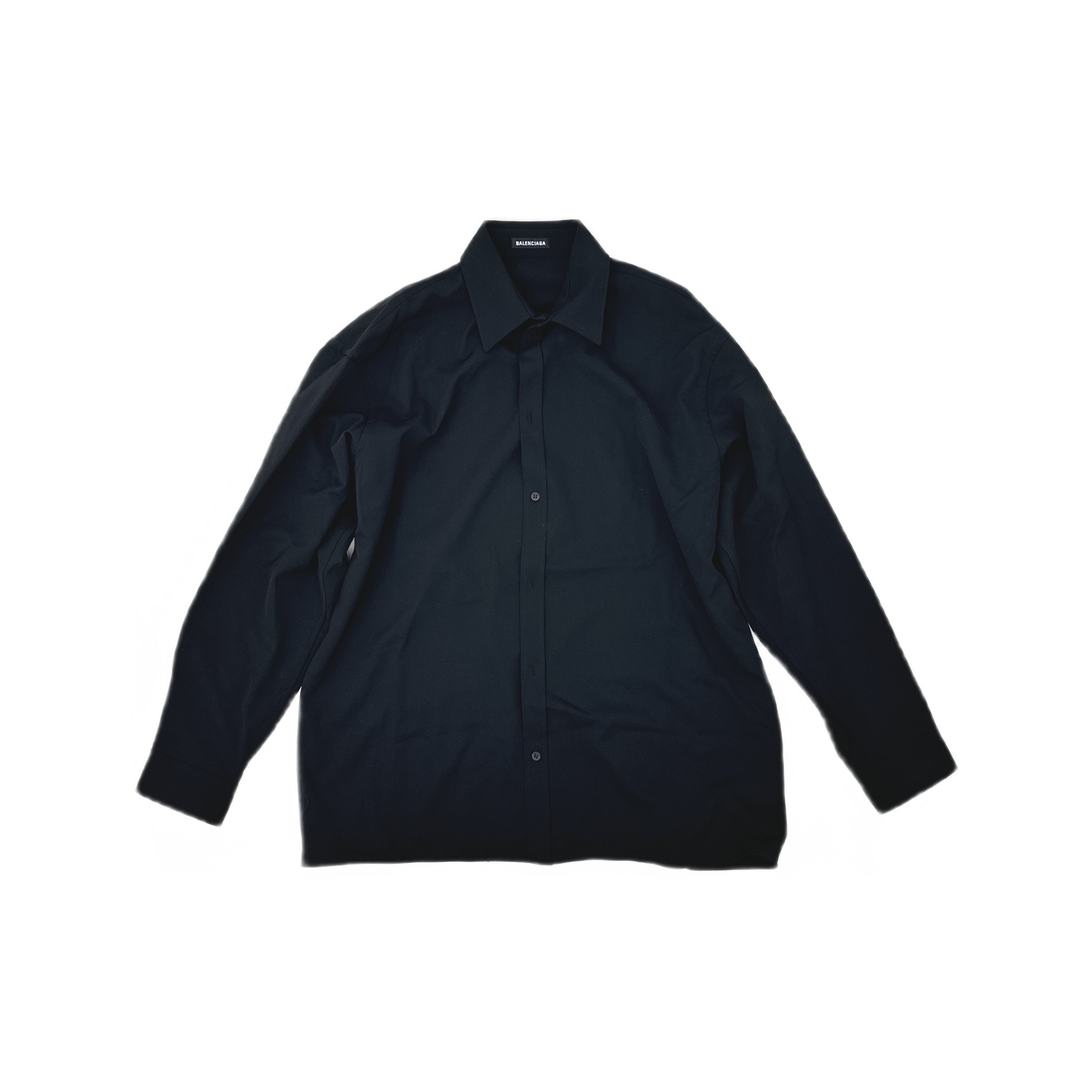 Balenciaga Balenciaga Logo Print Shirt Size 38 Size US S / EU 44-46 / 1 - 1 Thumbnail