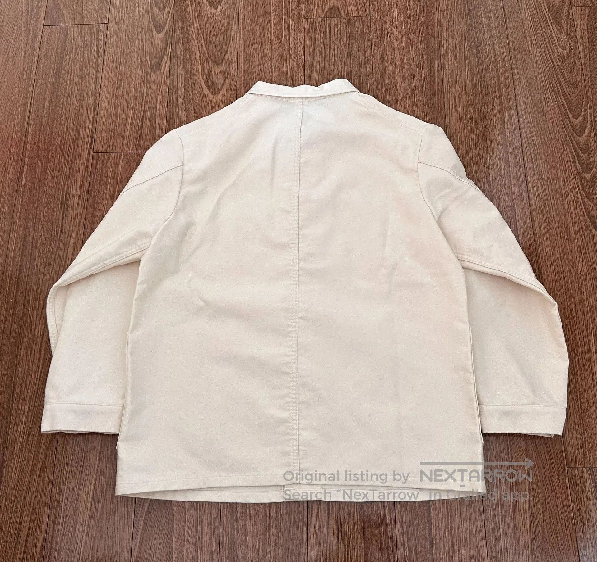Nanamica nanamica dock jacket in beige moleskin. Size US S / EU 44-46 / 1 - 2 Thumbnail
