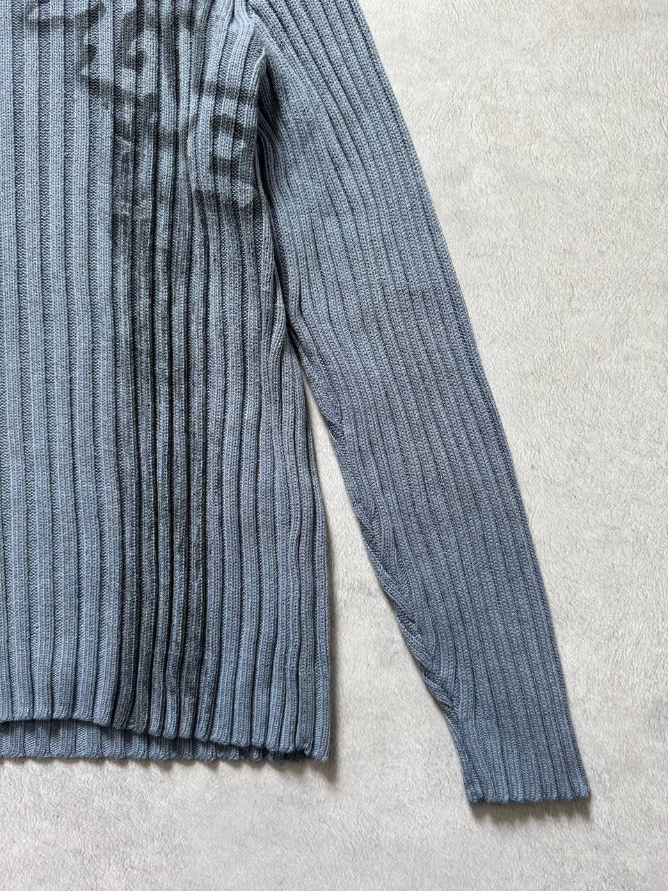 Japanese Brand Vintage Ribbed Knit Sweater Distressed Graffiti Knit Jumper Size US L / EU 52-54 / 3 - 7 Thumbnail