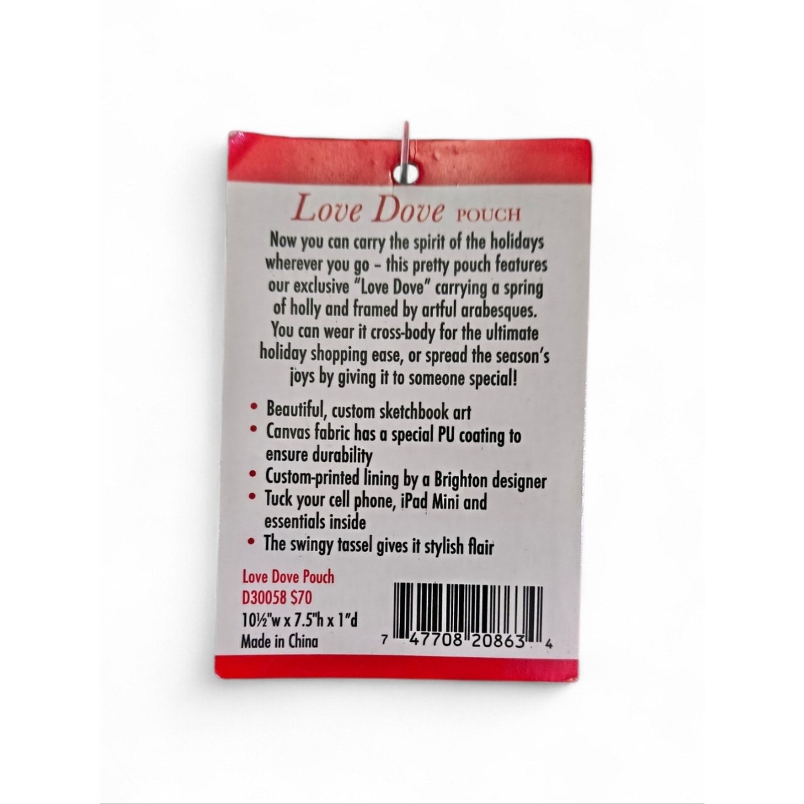 Brighton Brighton Love Dove Crossbody Pouch Size ONE SIZE - 3 Thumbnail